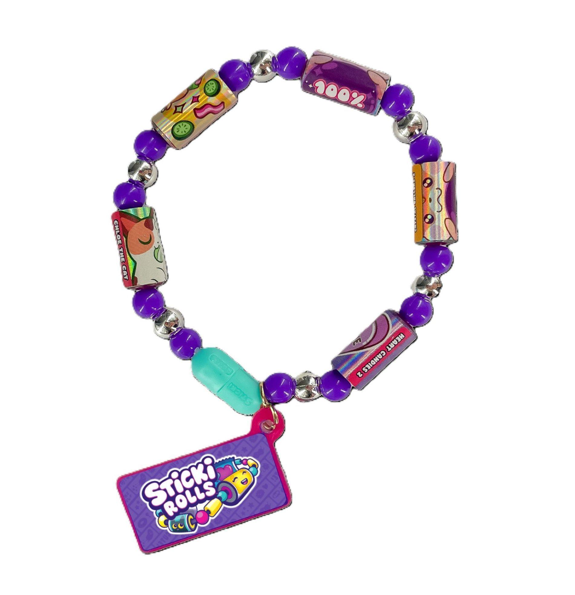 Pulseras Sticki Rolls - Kit De Joyería De Juguete-4