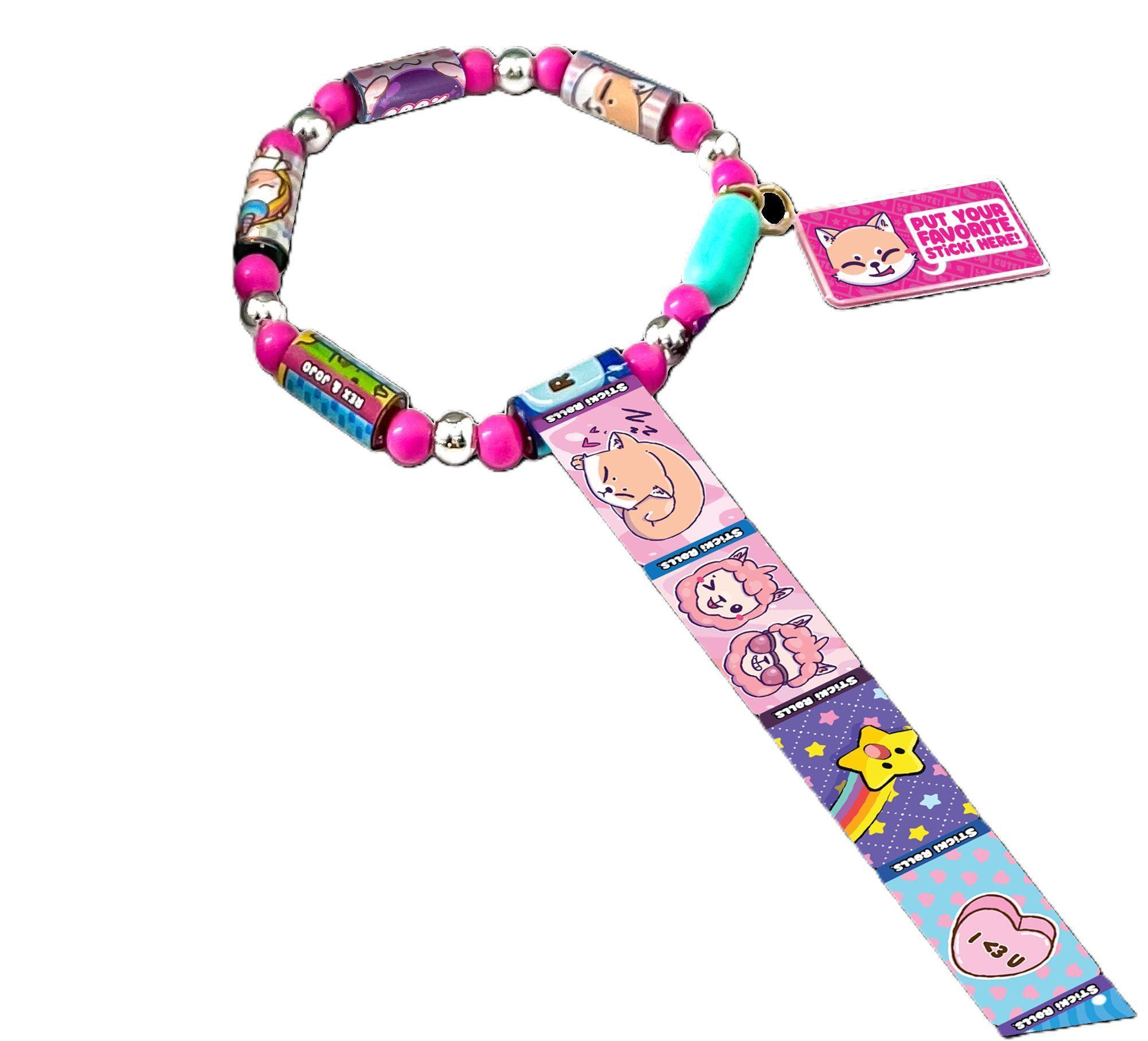 Pulseras Sticki Rolls - Kit De Joyería De Juguete-5