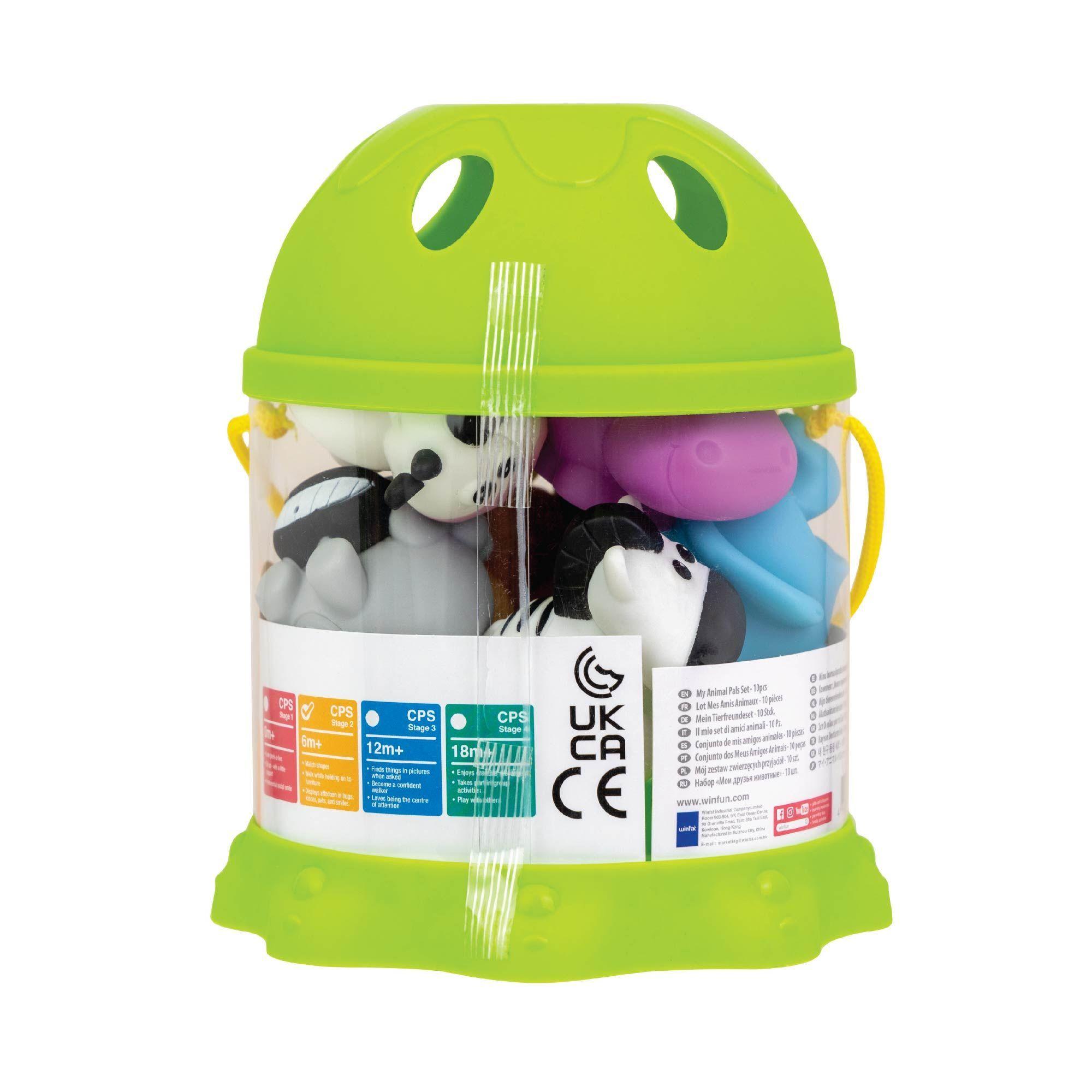 CONJUNTO DE MIS AMIGOS ANIMALES 10PZ-2