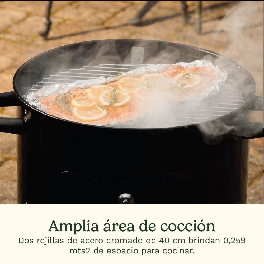 Ahumador de carbón vertical 16" COS-116-7