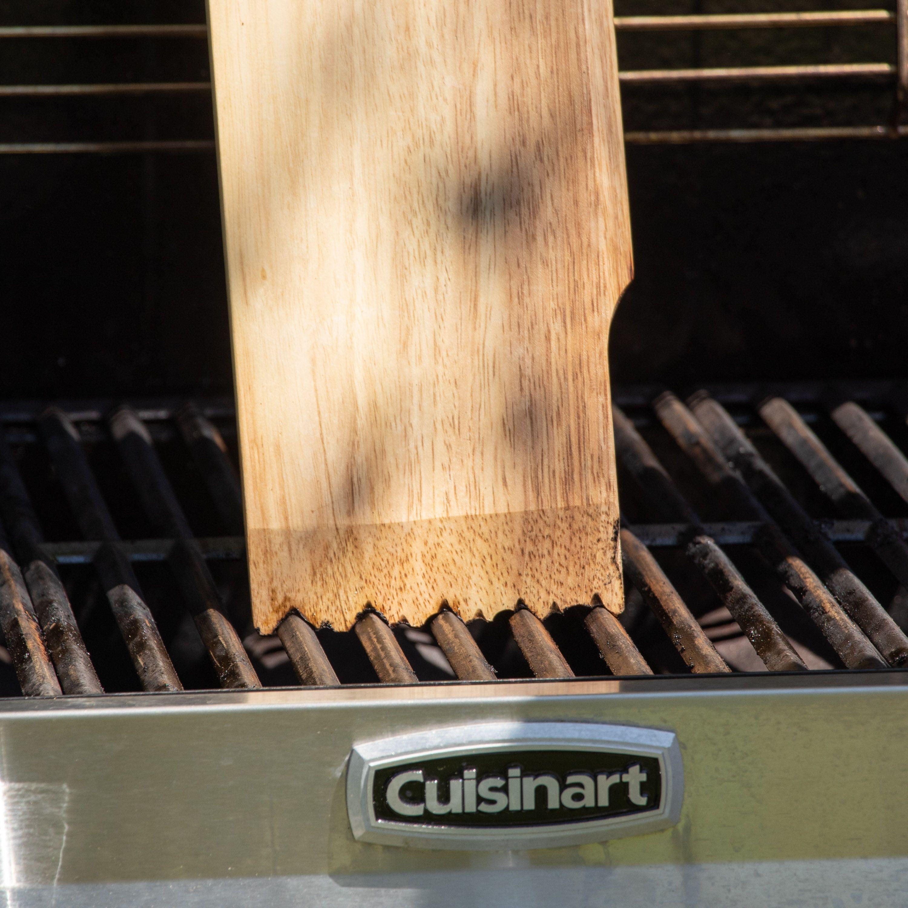 Raspador para parrilla hecho en madera CCB-1143 de Cuisinart®-3