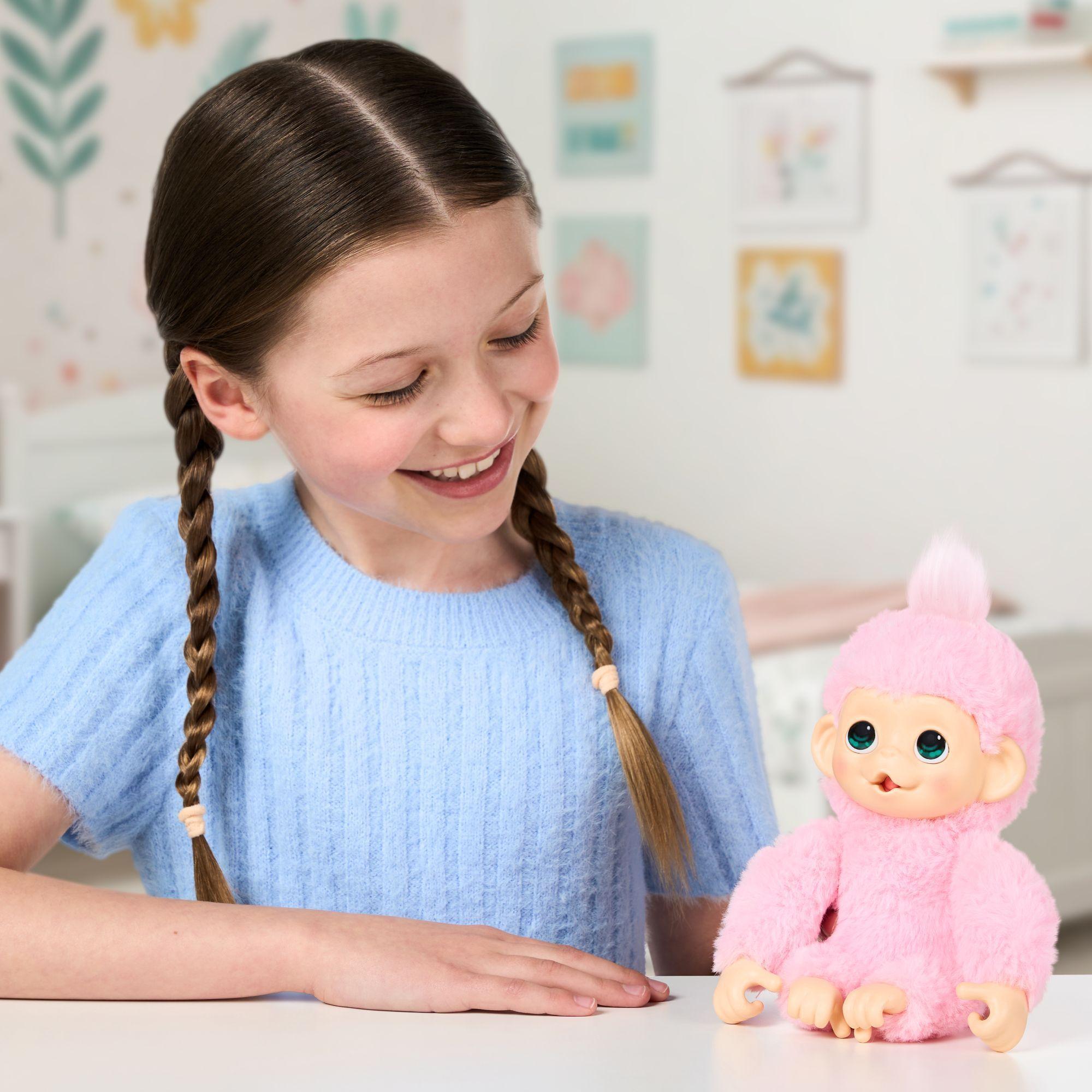 Little Live Pets My Baby Monkey Luna Lemon-6