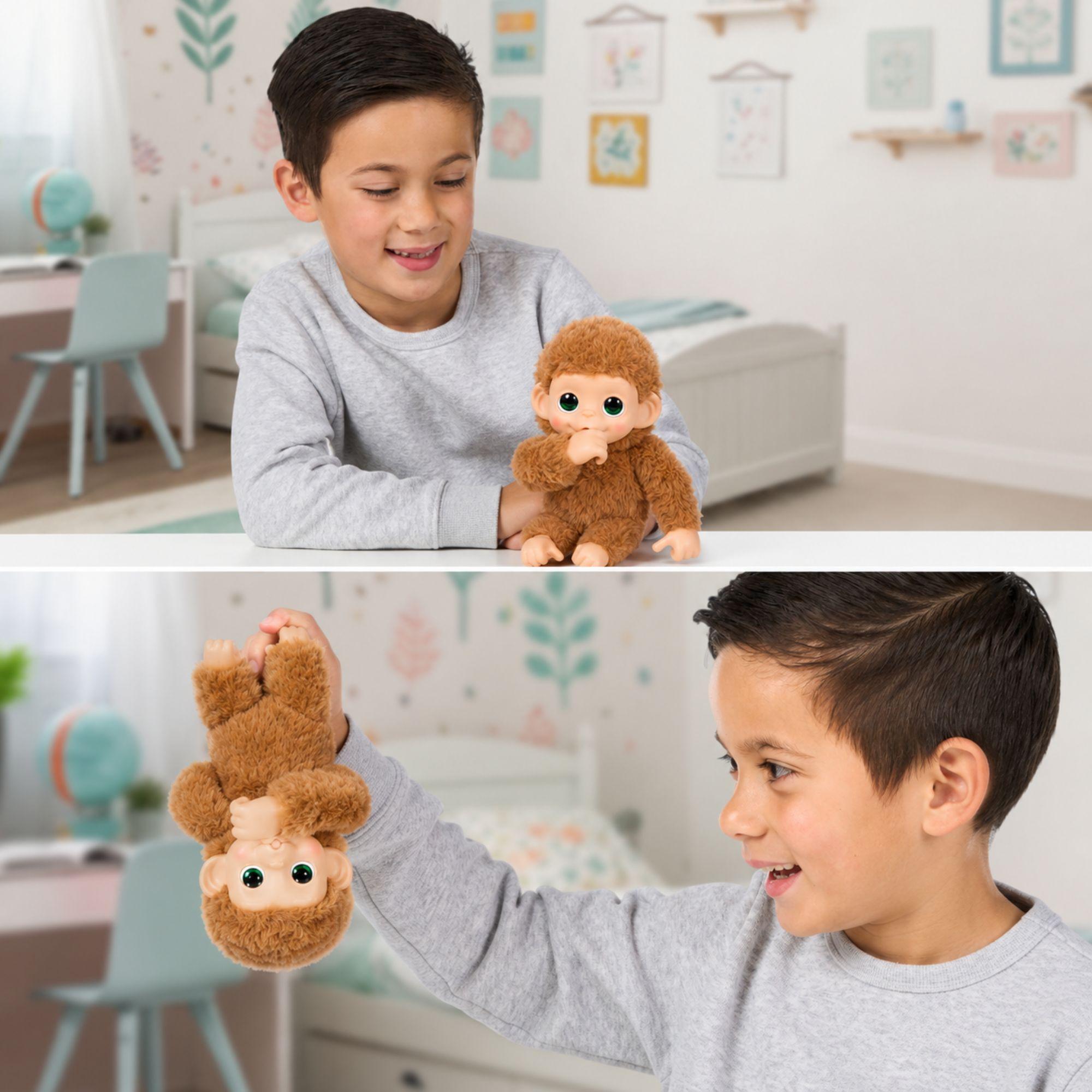 Little Live Pets My Baby Monkey Pepi Peach-2