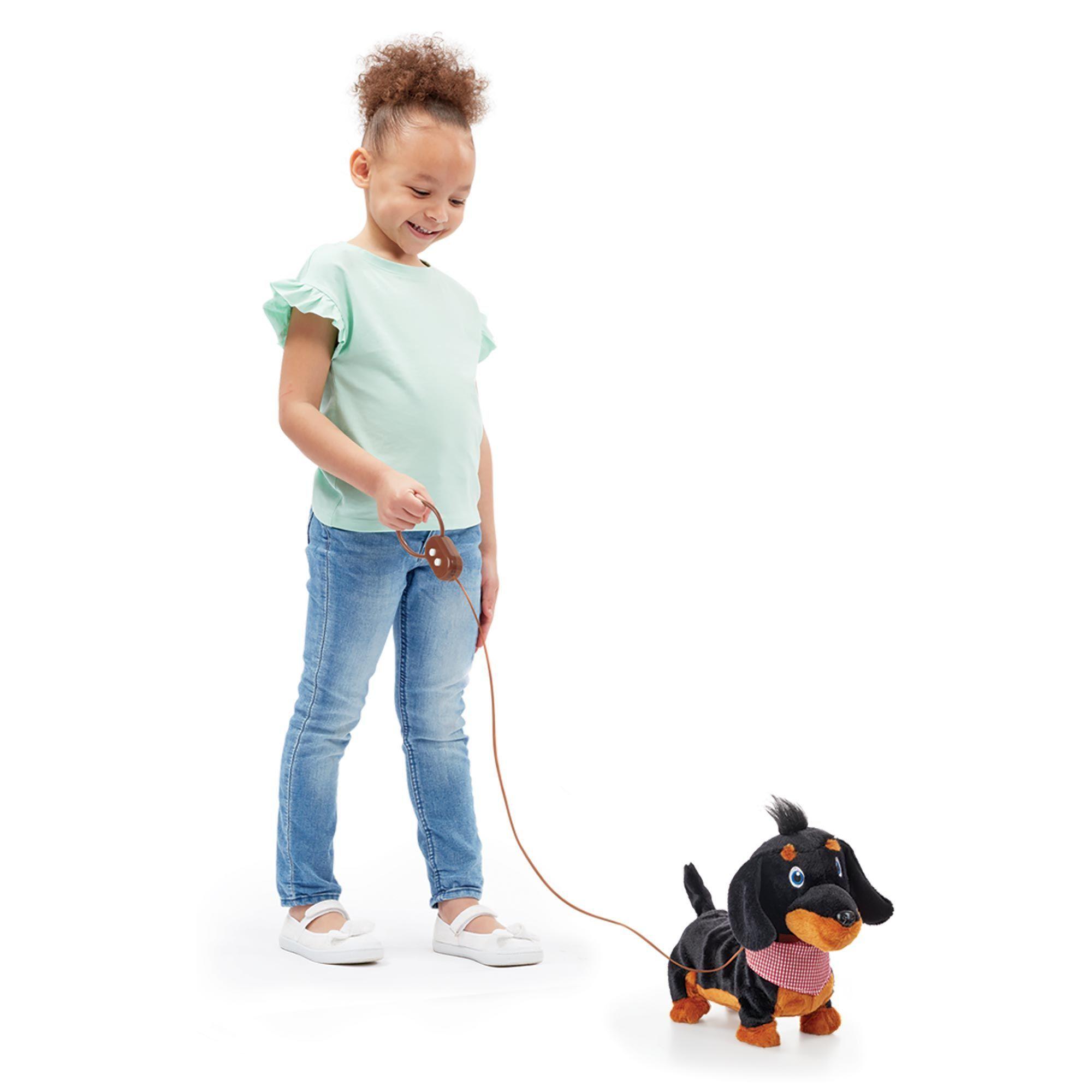 Peluche Pitter Patter Pets Salchicha Camina Y Ladra-2