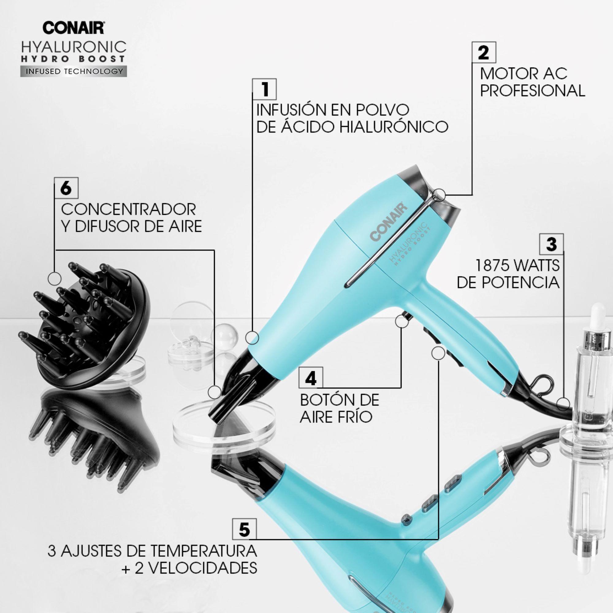 Secador Profesional con Infusión de Ácido Hialurónico 650BRB-4