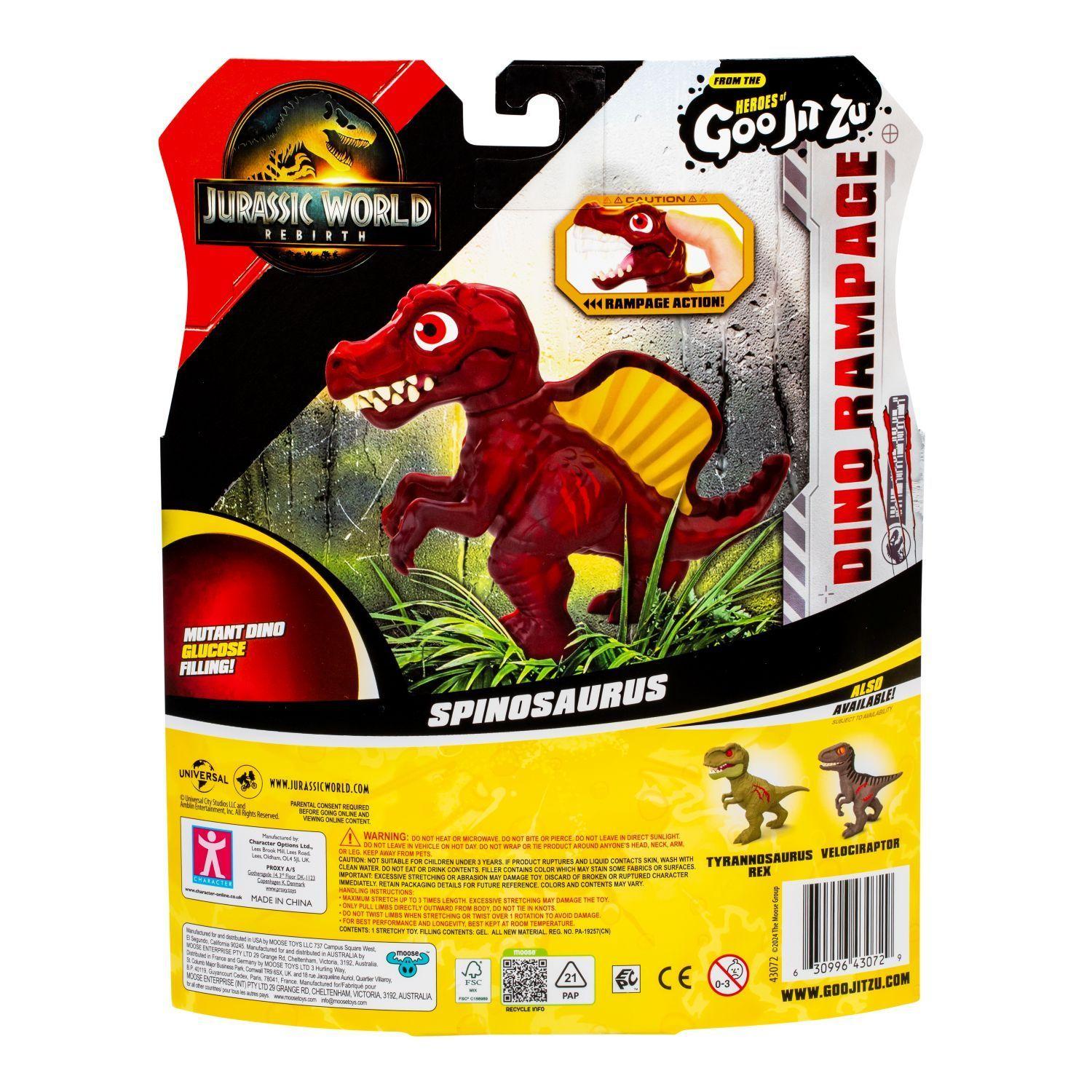 Goo Jit Zu Spinosaurus Jurassic World Rebirth Dinosaurio-5