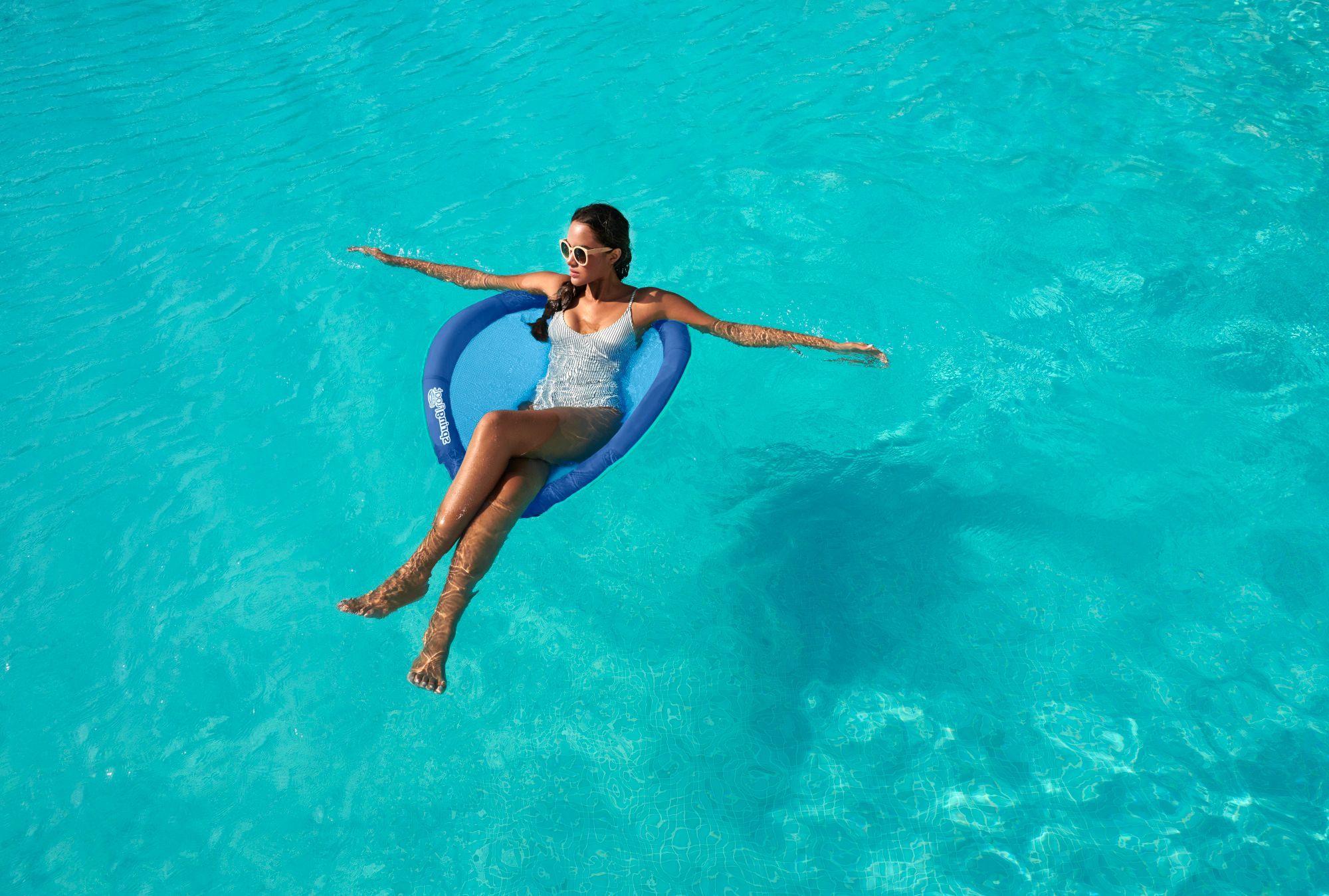 Swimways  Spring Float Papasan Nueva Vávula-3
