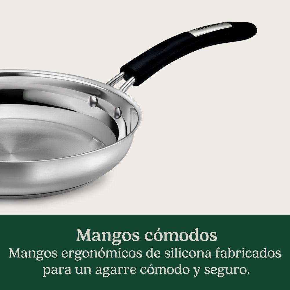 Bateria de Cocina de Acero Inoxidable 12 piezas de Cuisinart-5