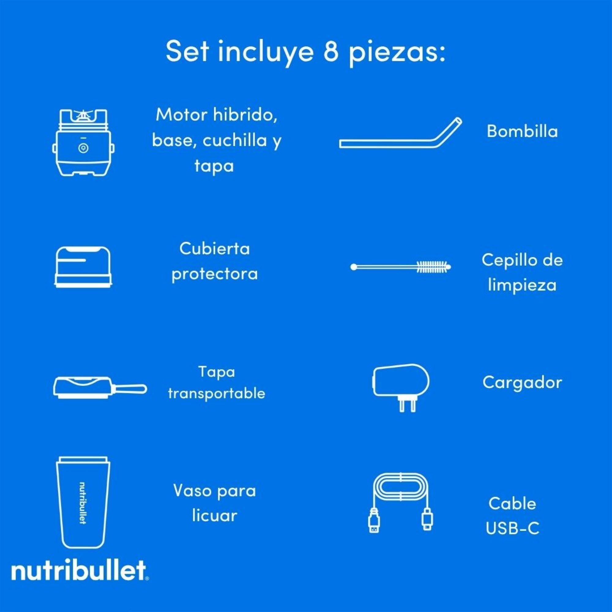 Licuadora Portátil nutribullet Flip-2