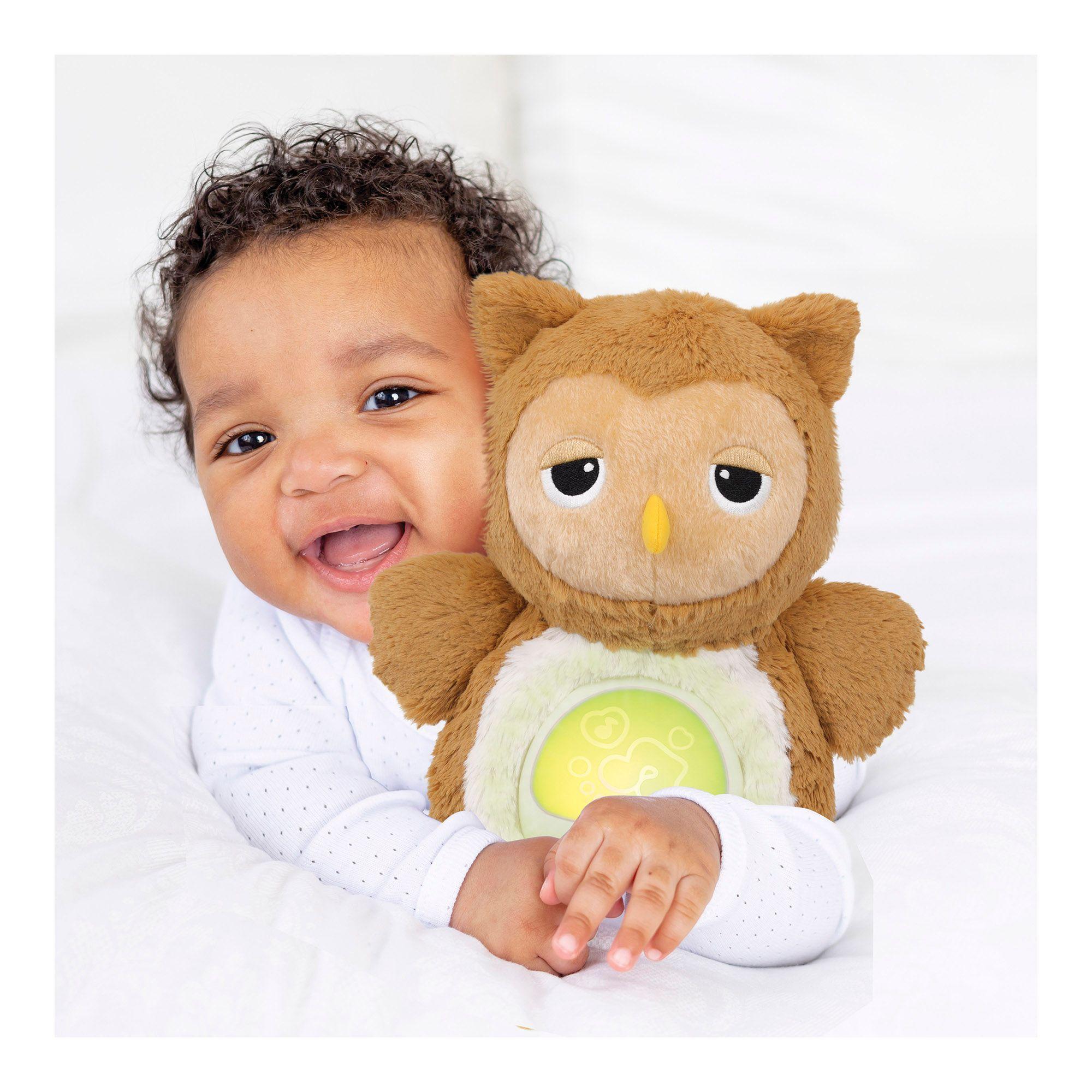 PELUCHE BUHO LUCES Y SONIDOS RELAJANTES-4