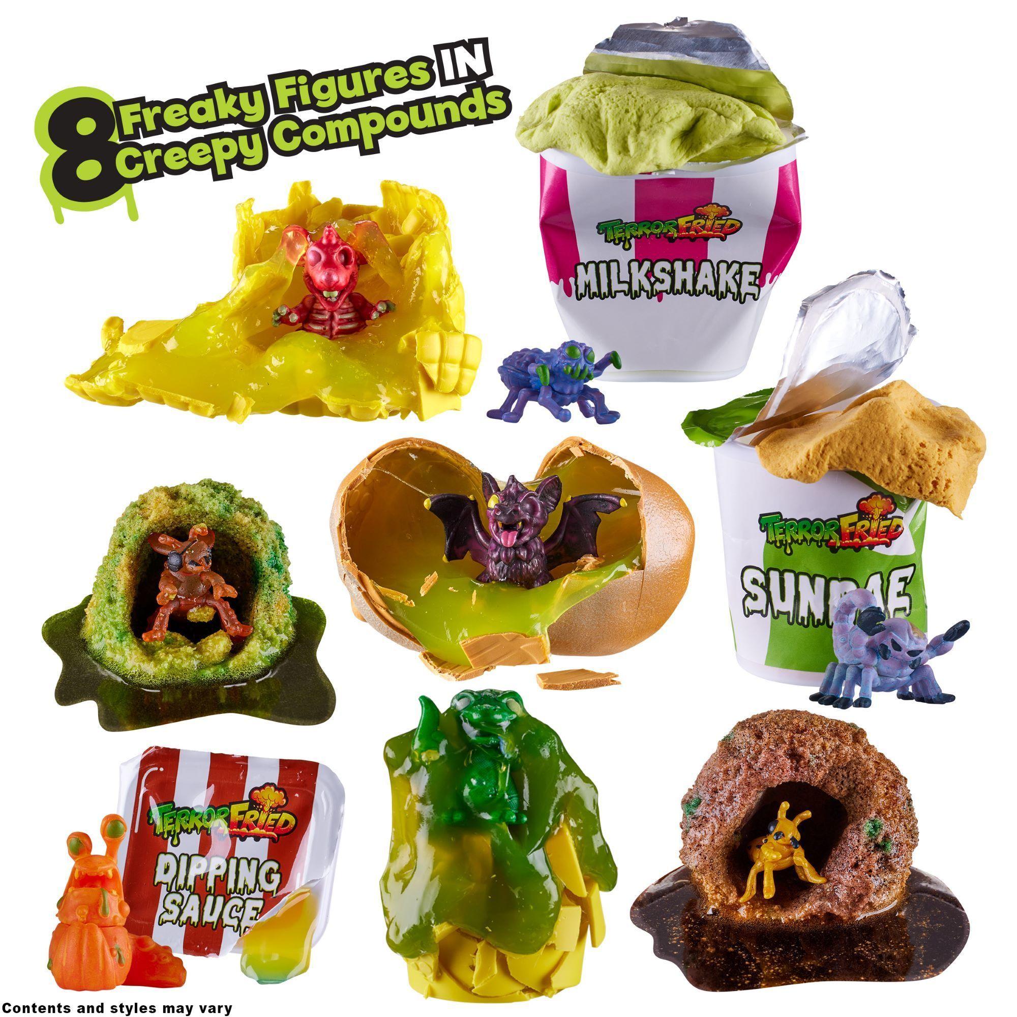 TERROR FRIED BARF BUCKET 8 FIGURAS COLECCIONABLES -3