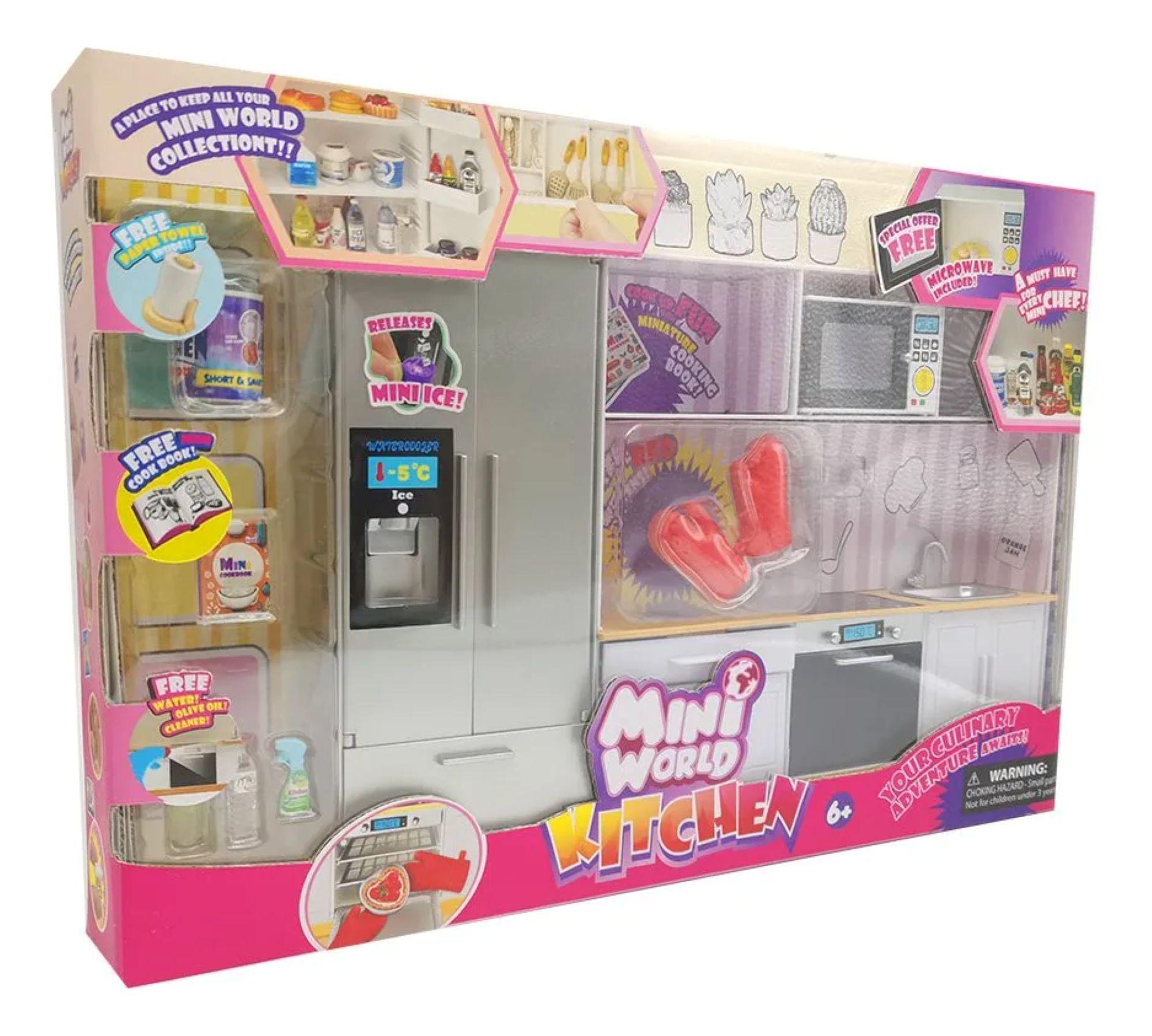 Mini World Playset Cocina Juguete-0