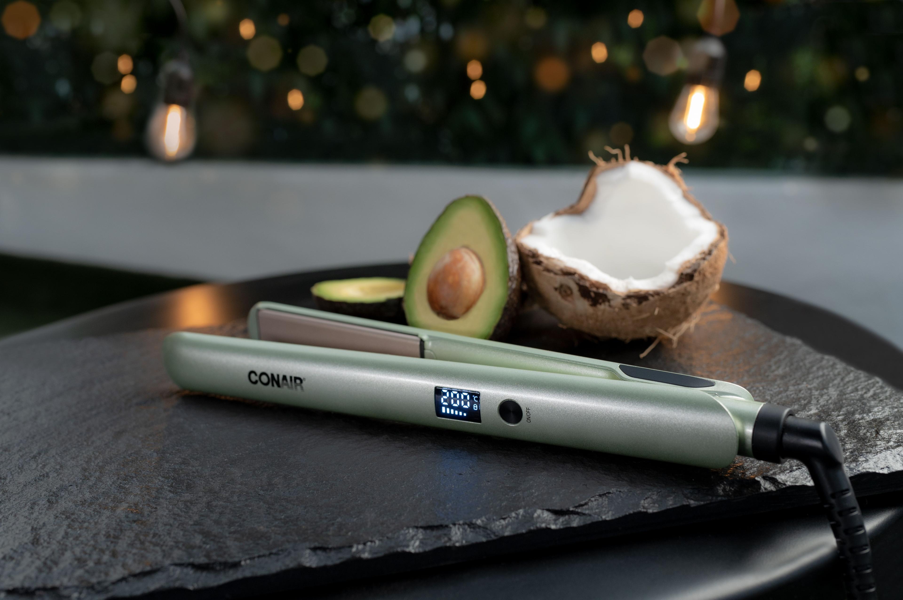 Plancha alisadora con infusion de palta y coco CS952DBR by Conair®-2