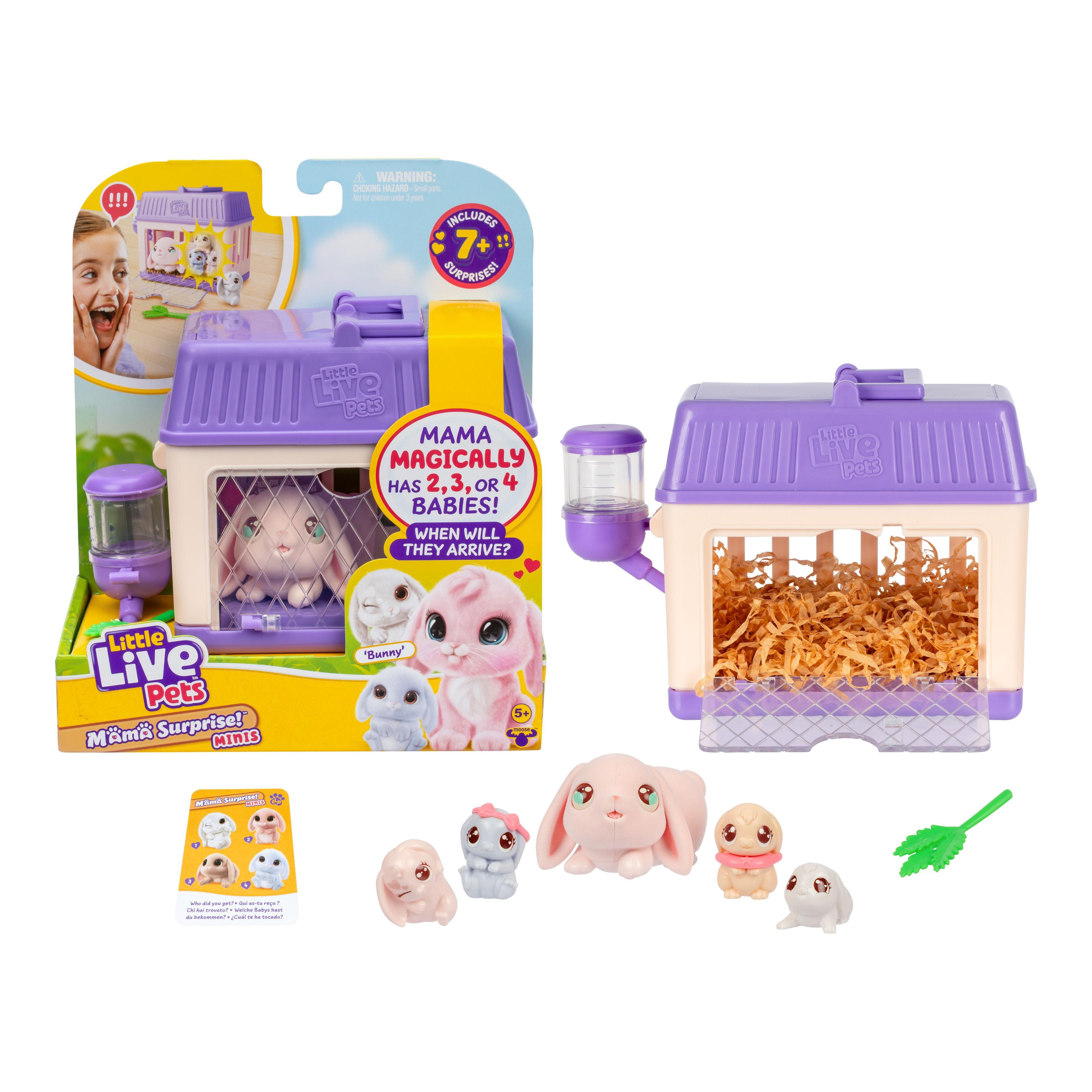 Little Live Pets Mama Sorpresa - Mini Juego De Conejito-6