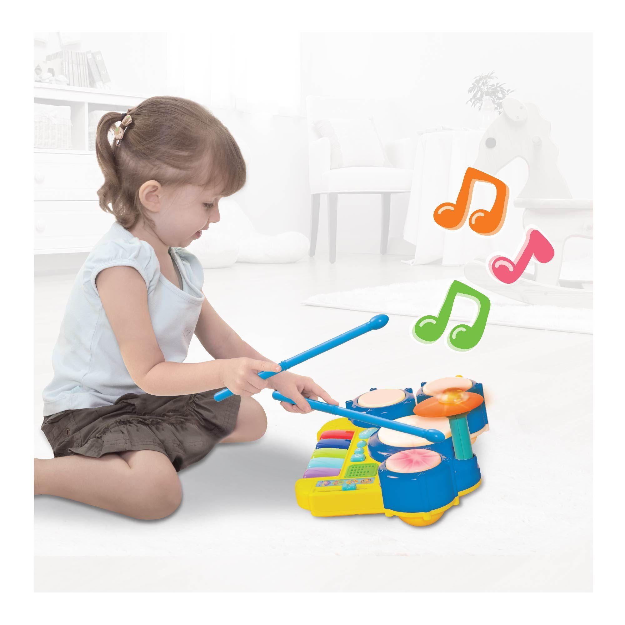 TECLADO BATERIA DE RITMOS DIVERTIDOS-7