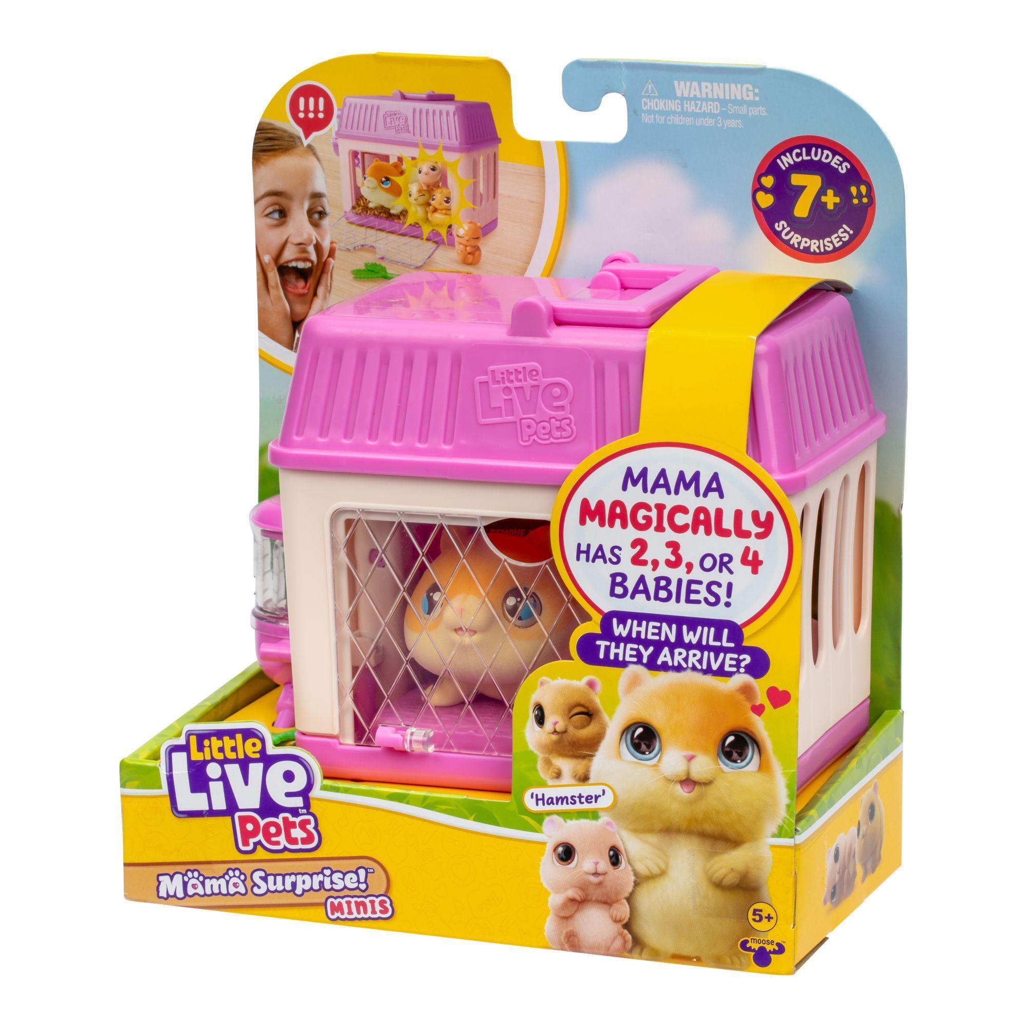 Little Live Pets Mama Sorpresa - Mini Juego De Hámster-2