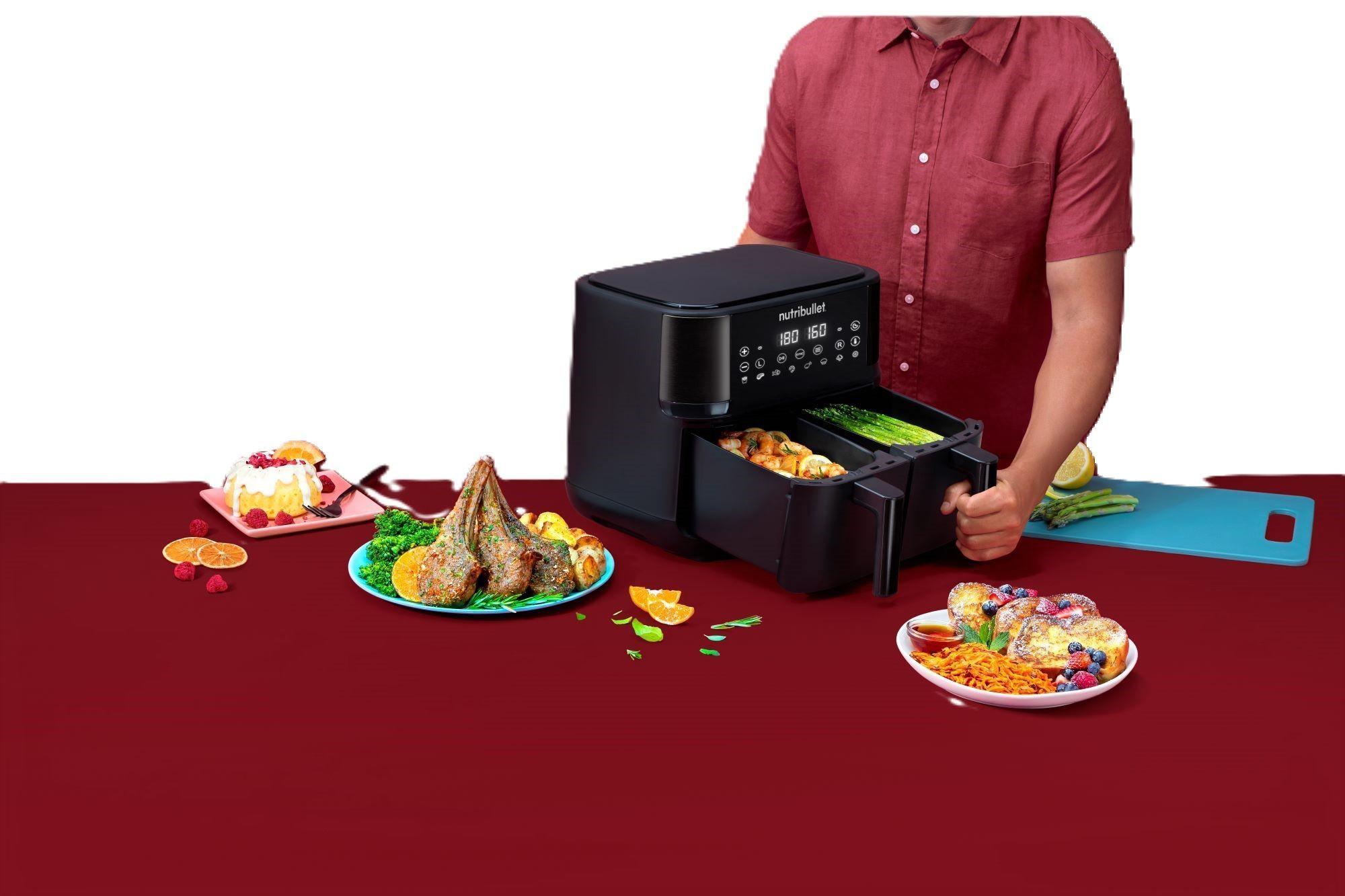 Air Fryer Nutribullet Twin Drawer-6