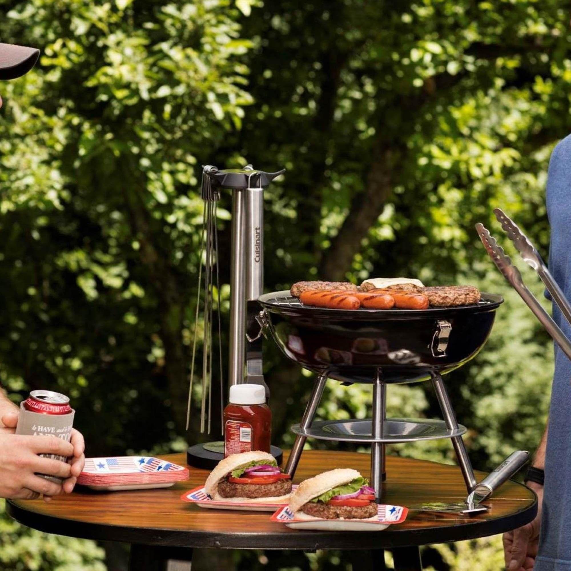 Parrilla a Carbón 14" CCG-190 de Cuisinart®-4