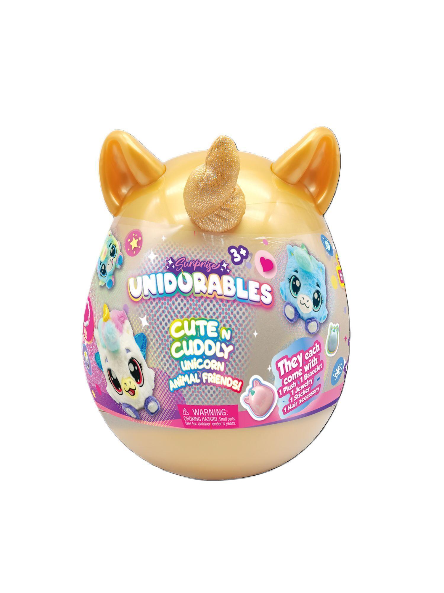 Peluche Unidorables Sorpresa Unicornio Golden Original-1