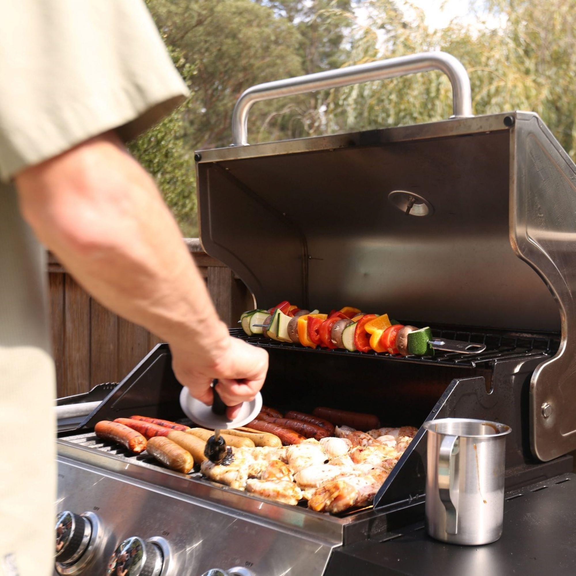 Parrilla a gas de 4 quemadores CGG-7400-5