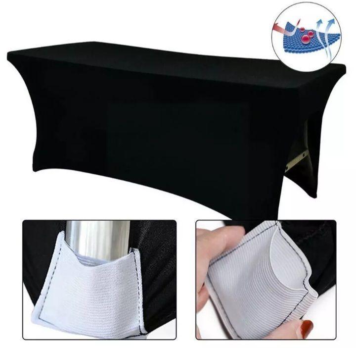 Mantel Funda spandex  para mesa  150 a 210 cm-3