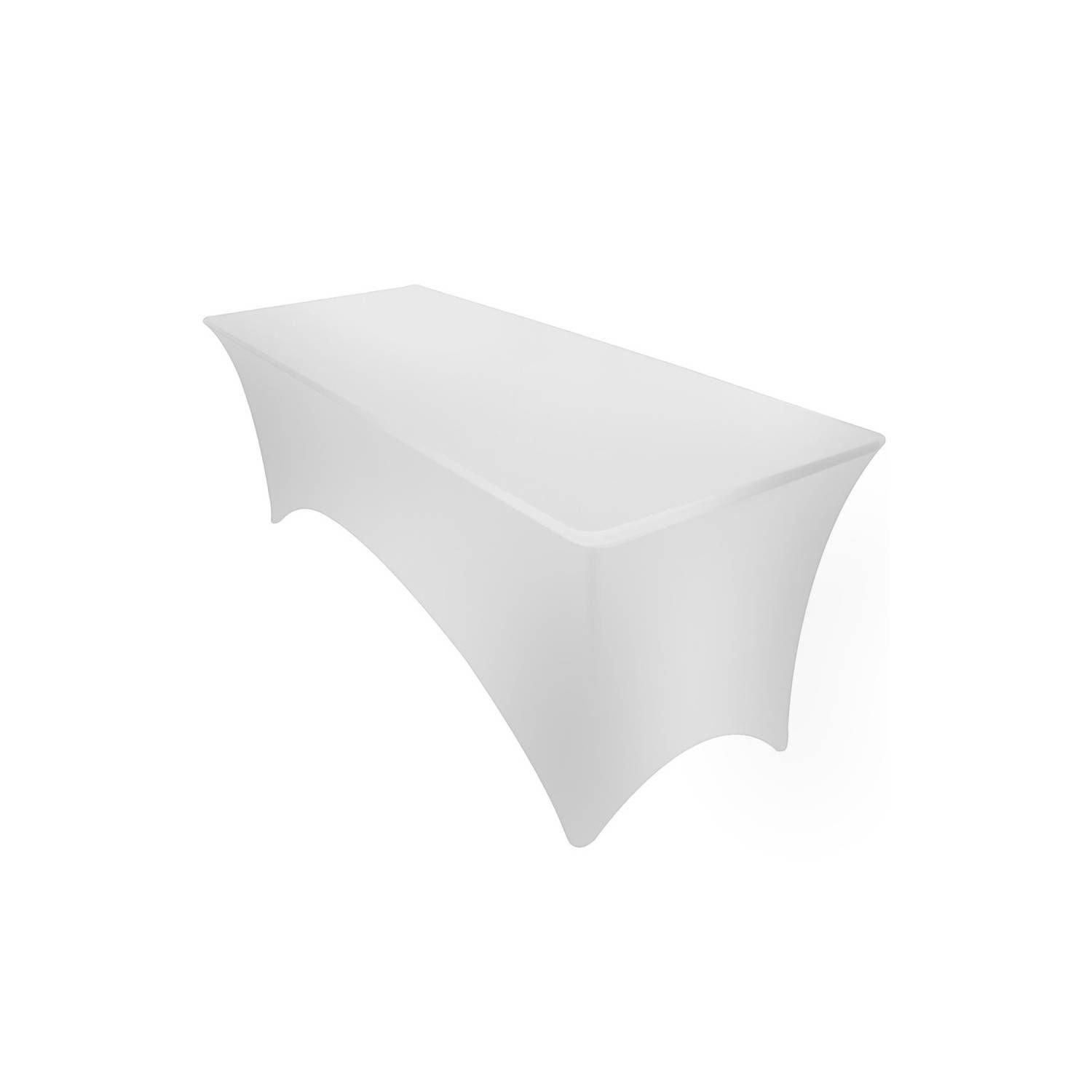 Mantel Funda spandex  para mesa  150 a 210 cm-0