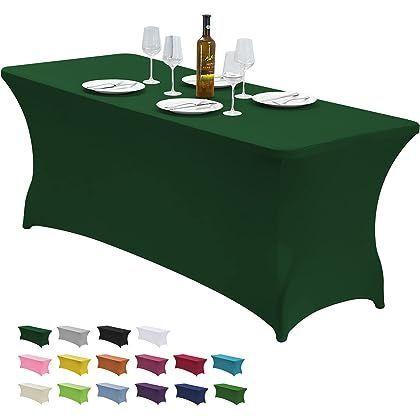 Mantel Funda spandex  para mesa  150 a 210 cm-0