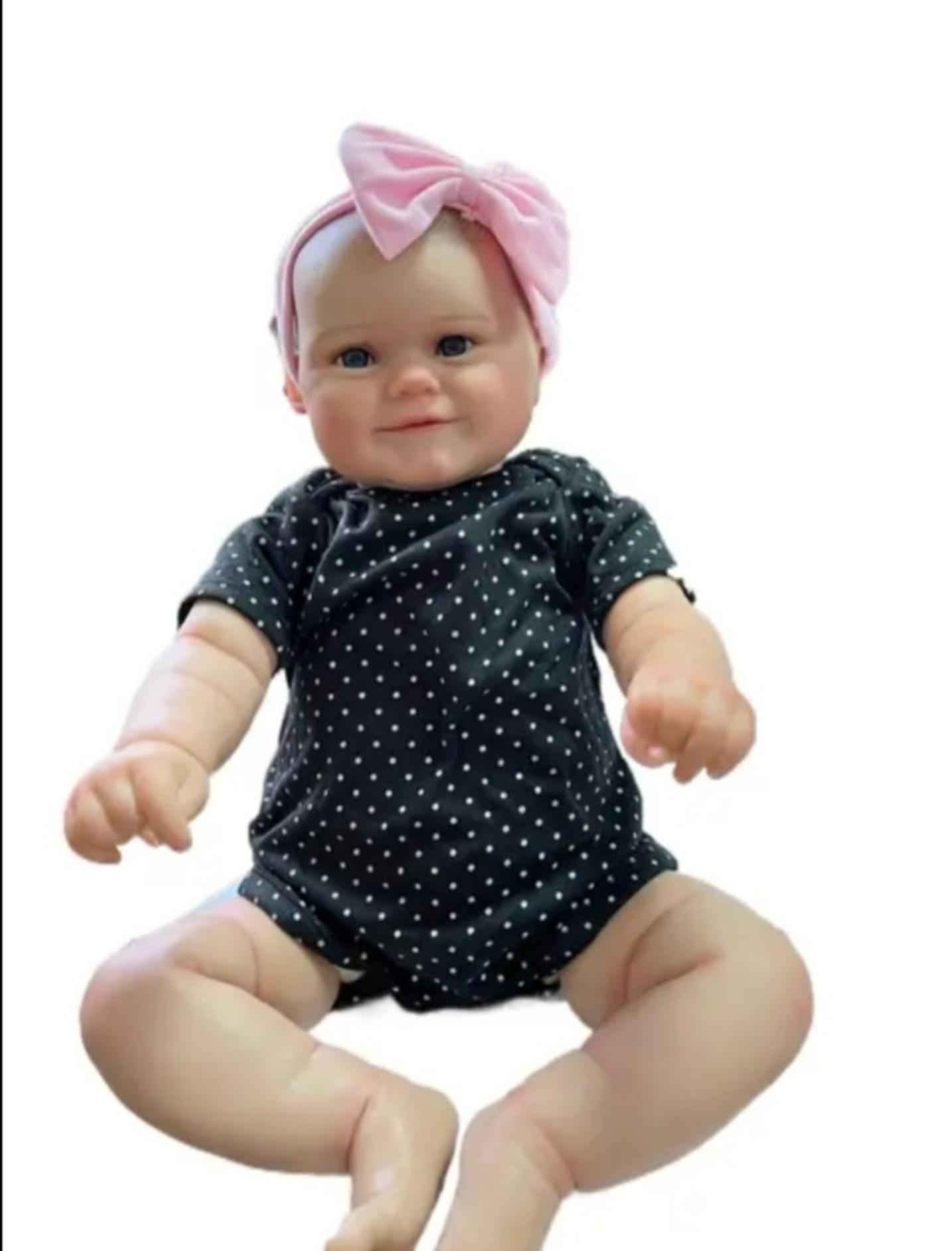 Bebe Reborn hiper realista 60 cm-0