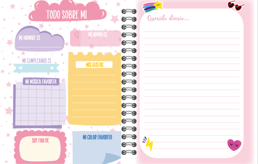 Diario de Vida Unicornio-1