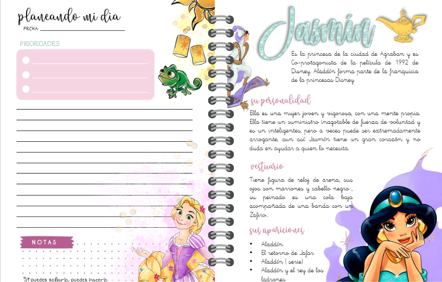 Planner Disney Blanco-2