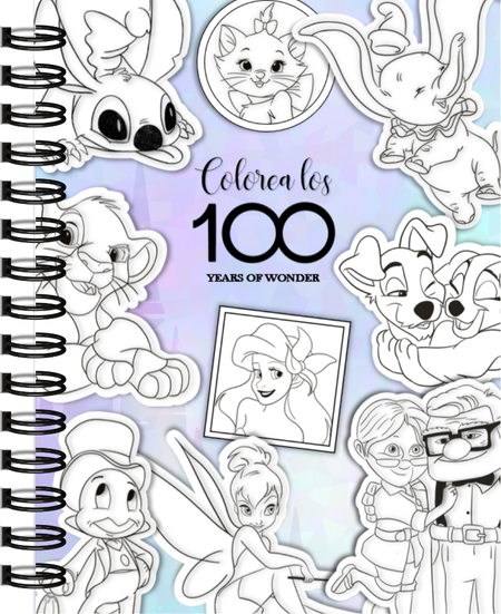 Cuaderno Colorear Disney-5