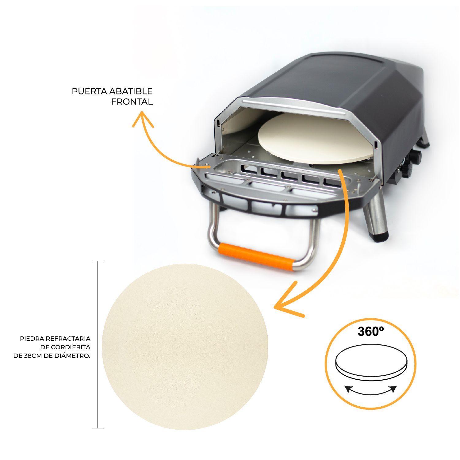 Horno Pizzero Oven Rover 360-6