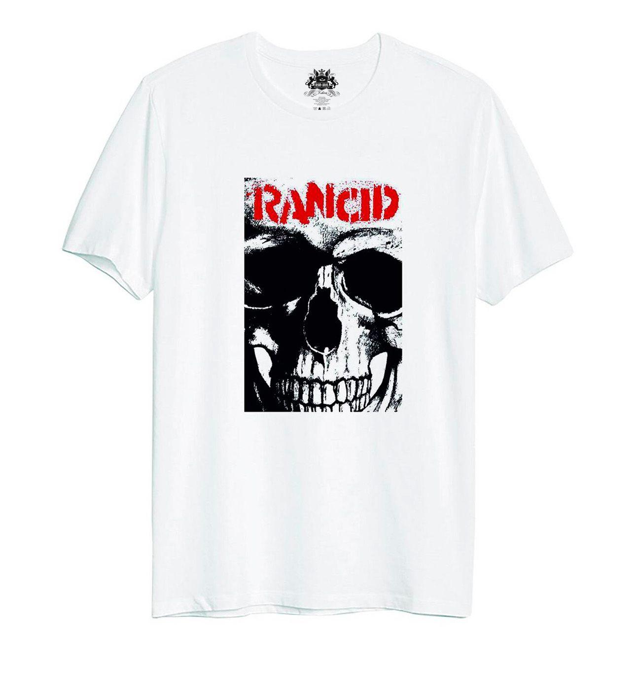 Polera Rancid 2 Skull-0
