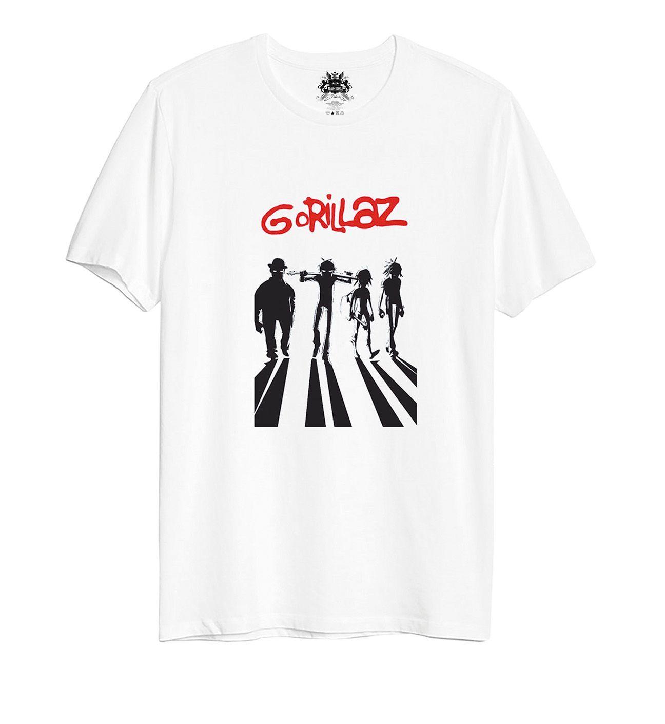 Polera Gorillaz Ghost-0