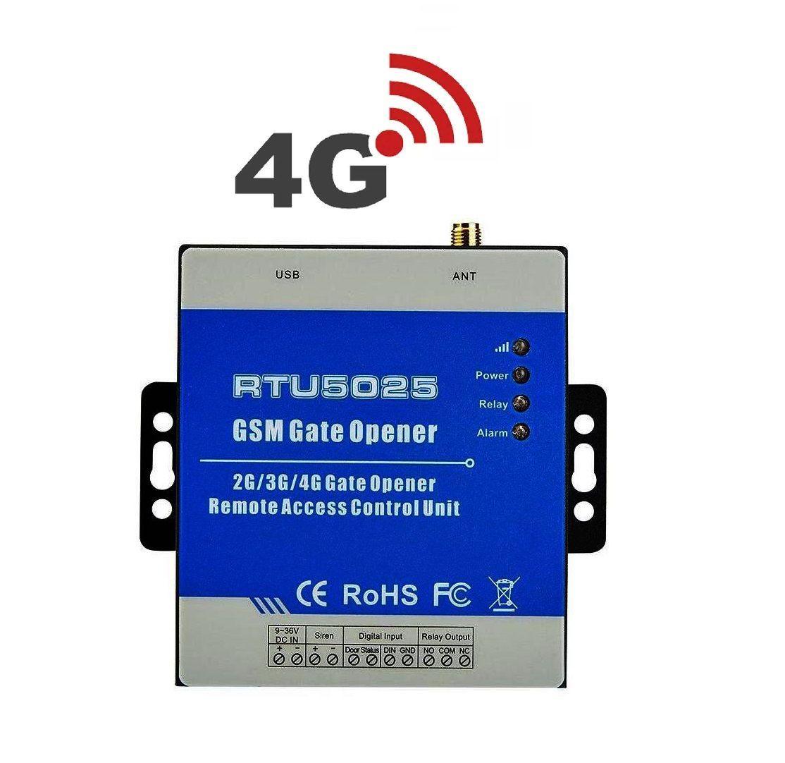 Abre Porton Con Celular Gsm Rtu-5025 4g Homologado + Chip-3