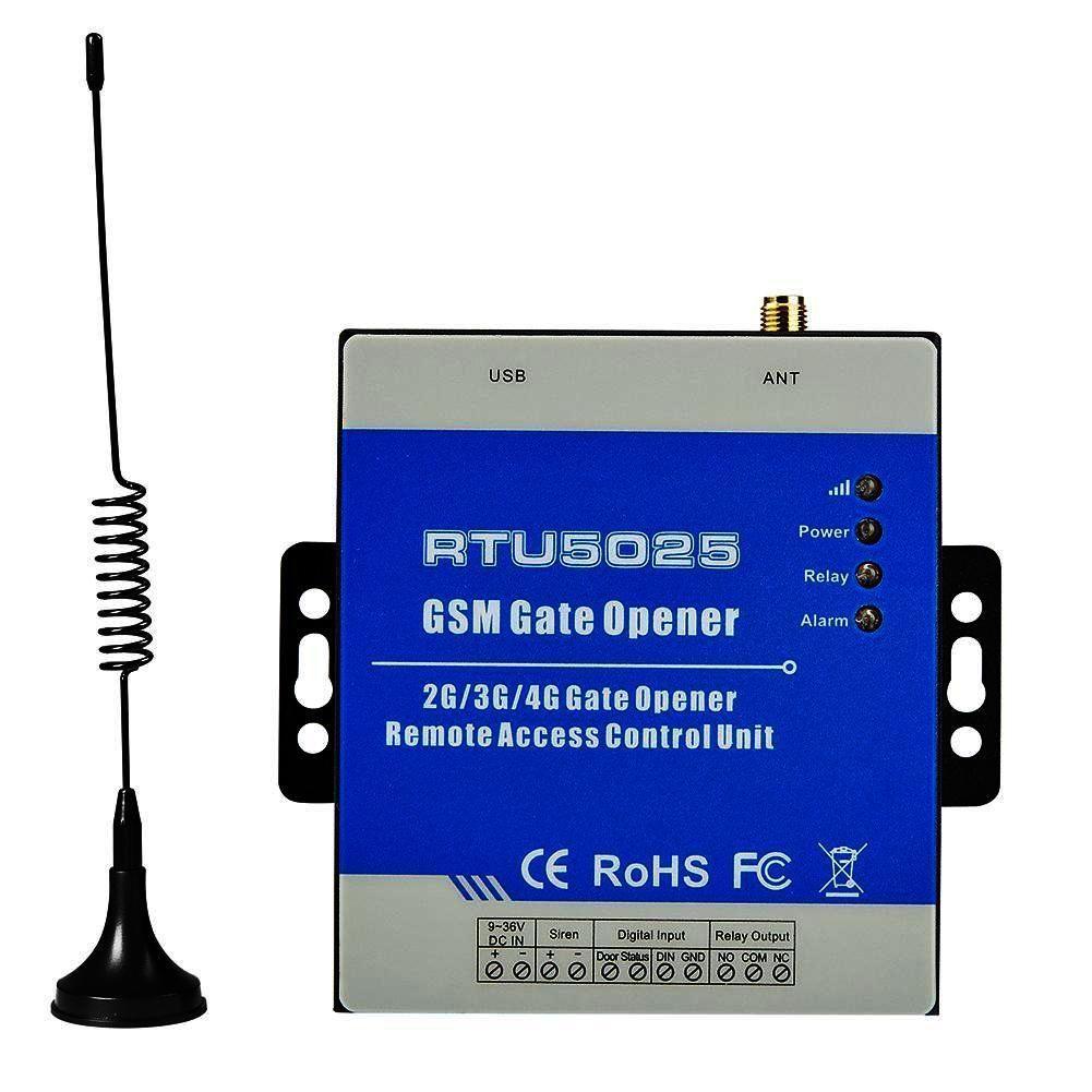 Abre Porton Con Celular Gsm Rtu-5025 4g Homologado + Chip-5