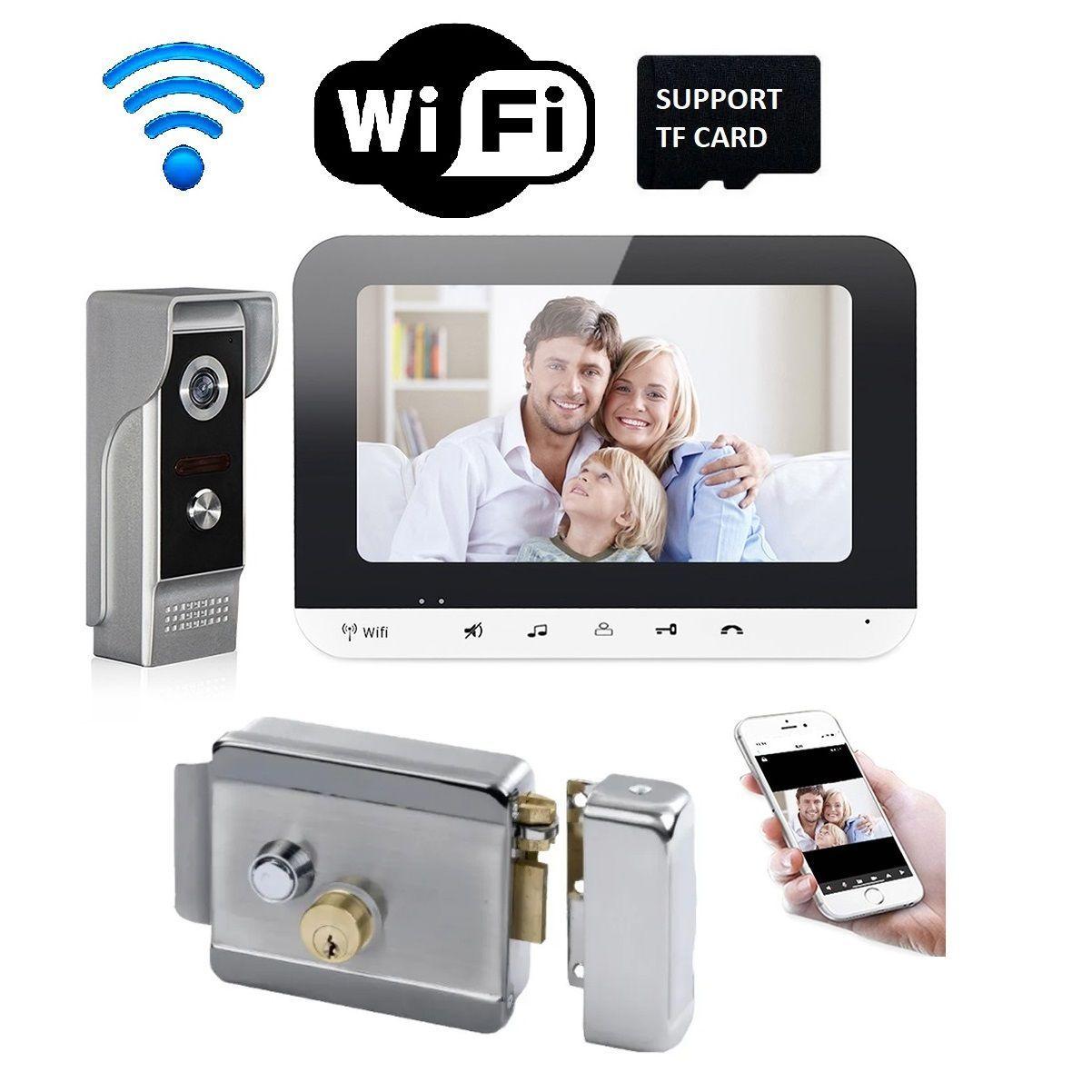 Pack Video Portero Wifi Citofono Hd + Chapa Electrica-1