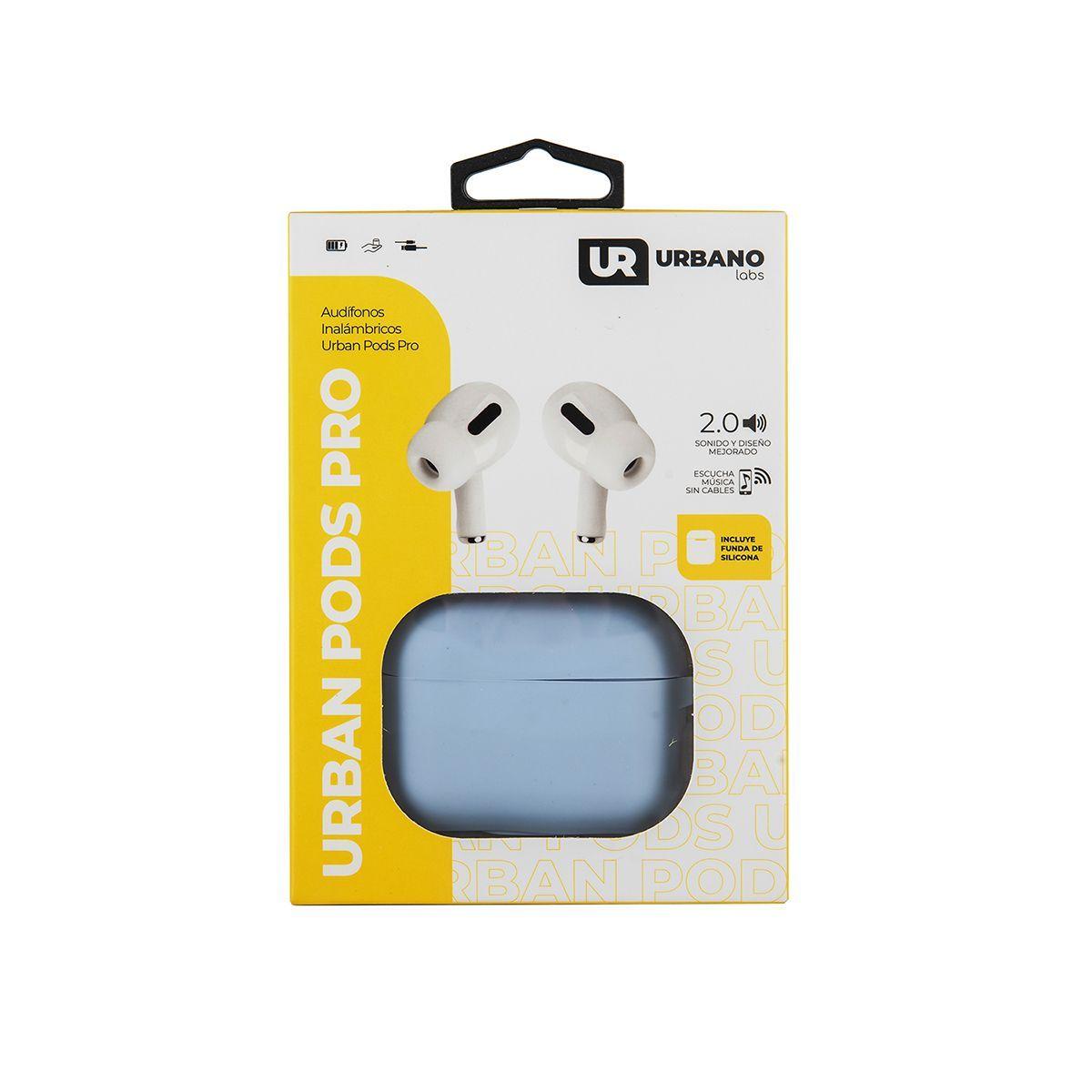 Audífonos inalámbricos UrbanPods Pro TW Funda Azul-4