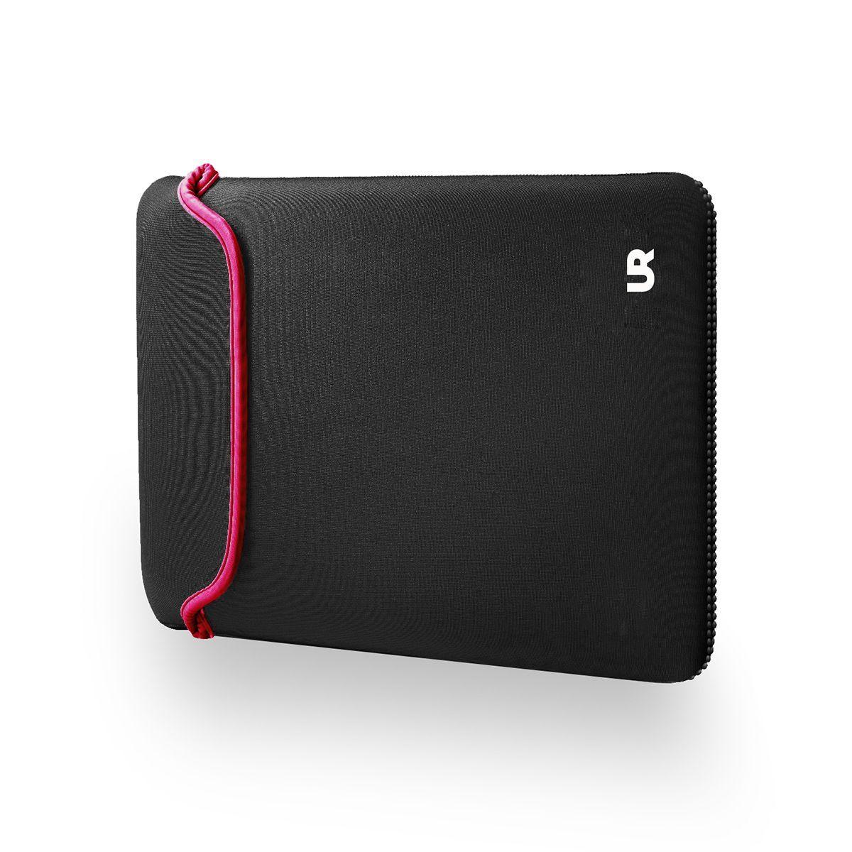 Funda Notebook Reversible Fucsia Negro 15 pulgadas Urbano-1