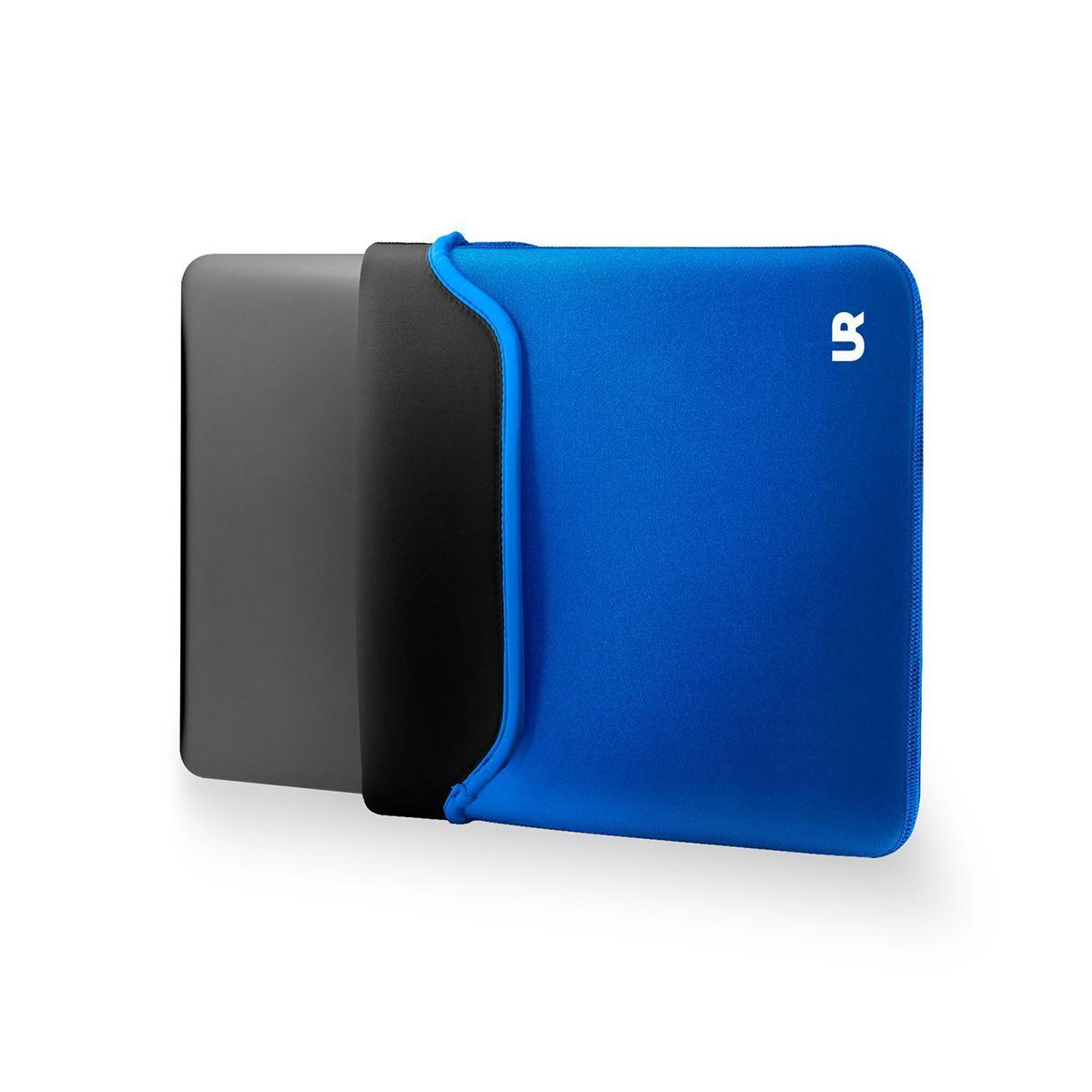 Funda Notebook Reversible Azul Negro 15 pulgadas Urbano-0