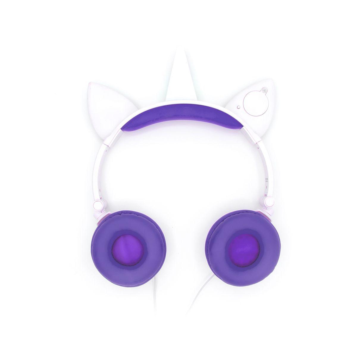 Audífonos Unicornio Morado Urbano-1