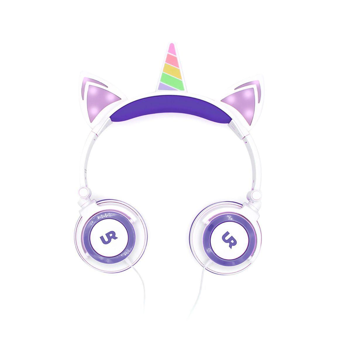 Audífonos Unicornio Morado Urbano-0