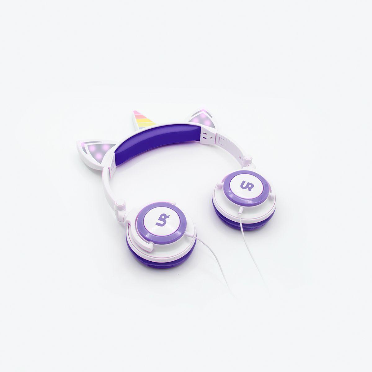 Audífonos Unicornio Morado Urbano-3