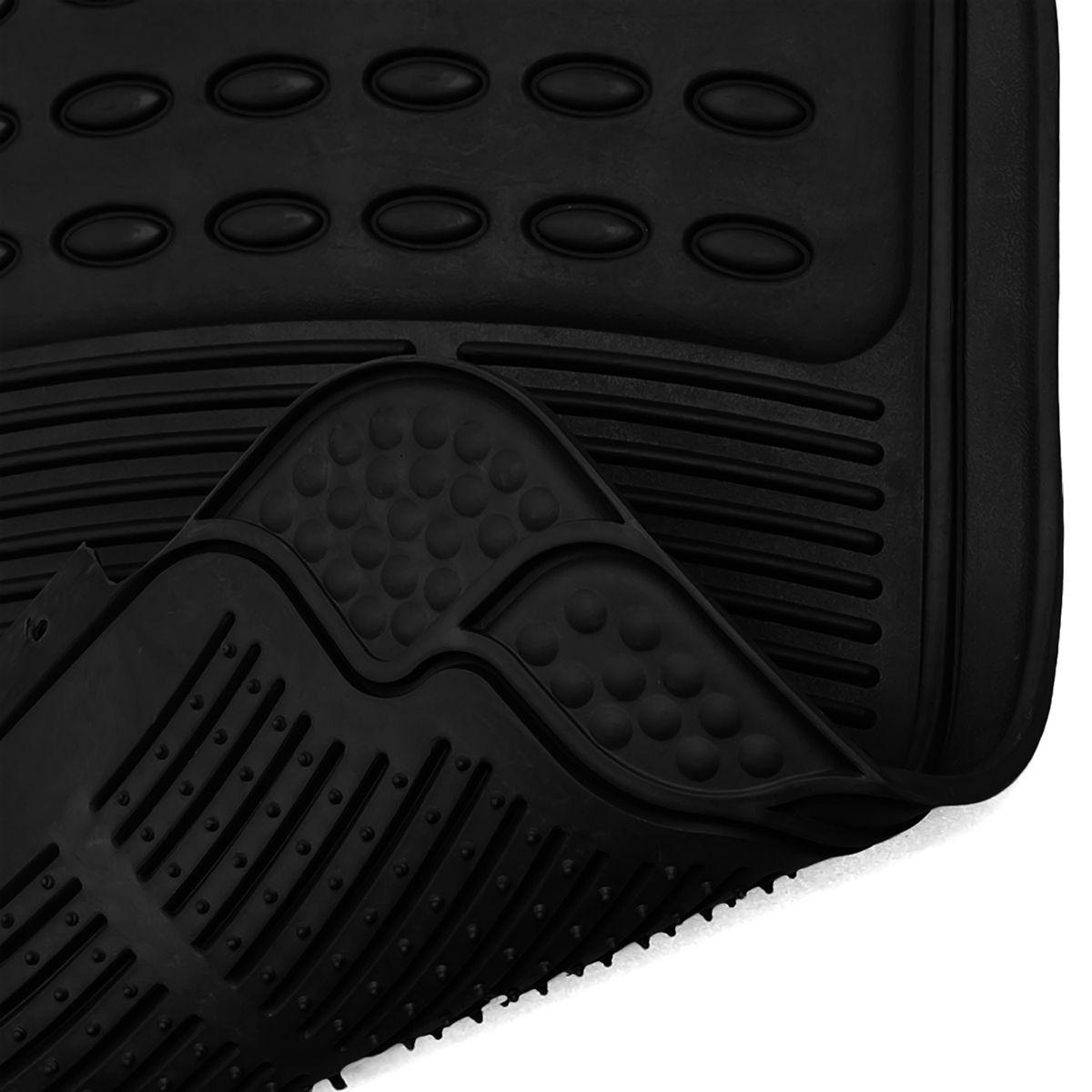 Juego de pisos de goma para autos 4 piezas-1