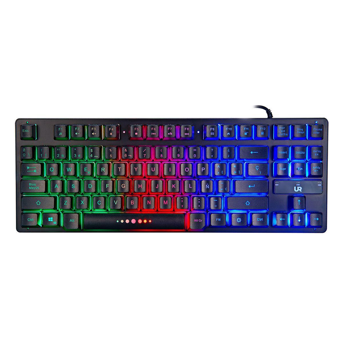 Teclado Gamer Waterproof Retroiluminado RGB Urbano-0