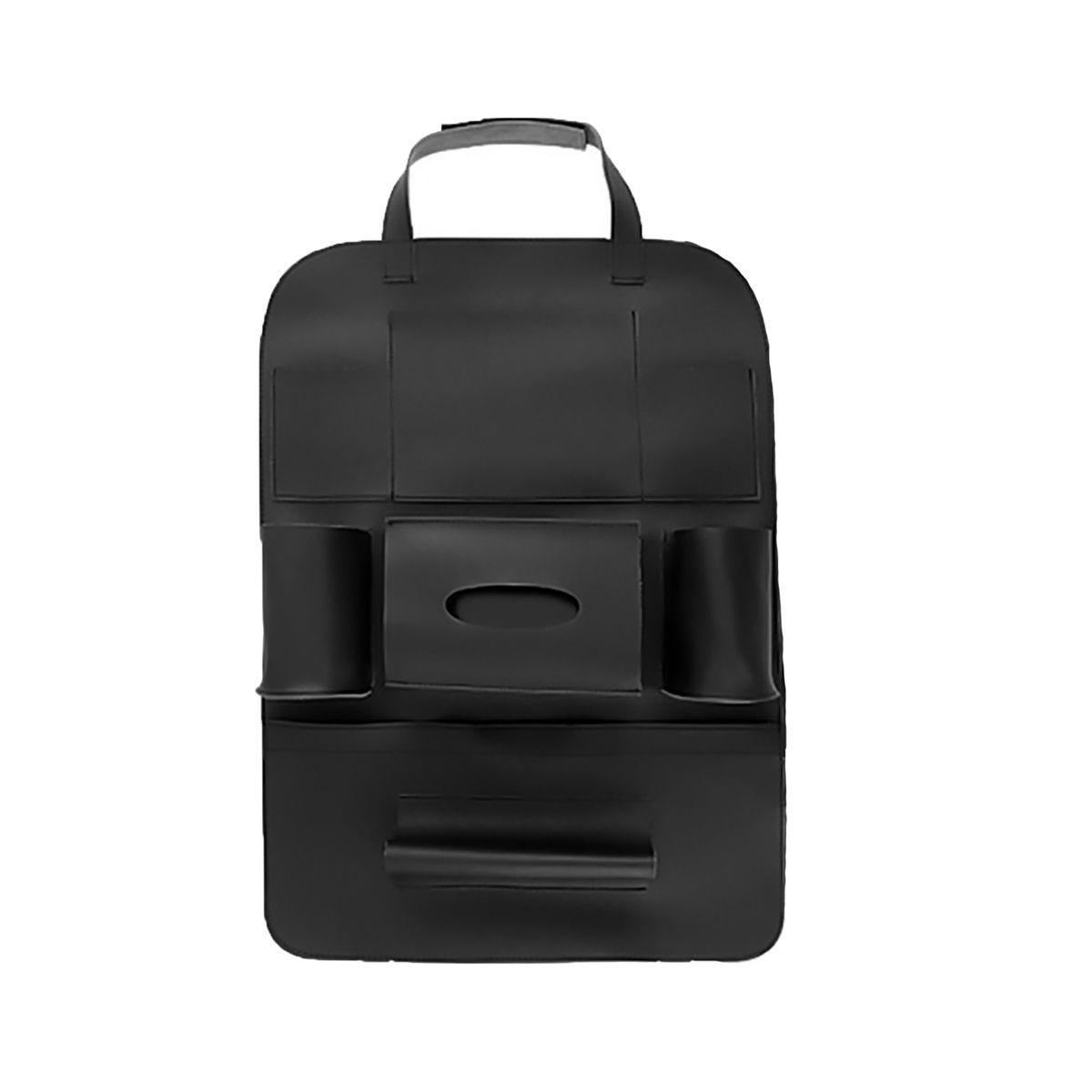 Organizador de asiento trasero para autos Negro-0