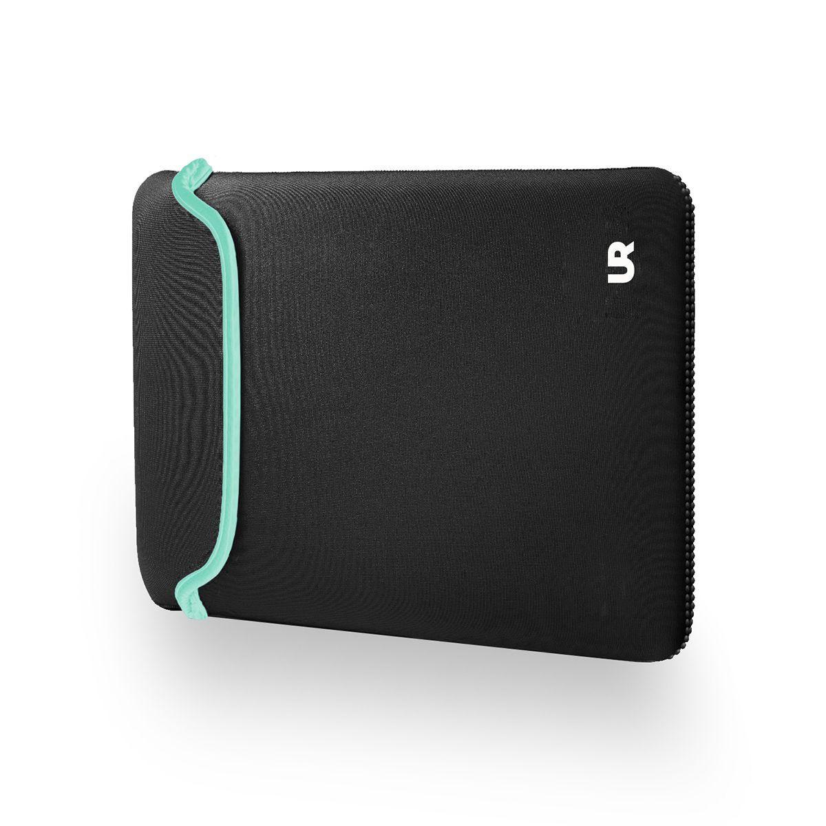 Funda Notebook Reversible Menta Negro 14 pulgadas Urbano-1