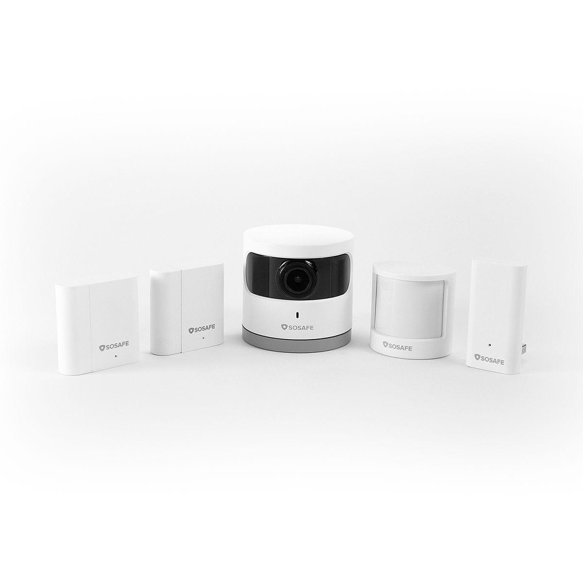 Kit De Seguridad Wi-fi Smartlab Sosafe Cámara + 3 Sensores-2