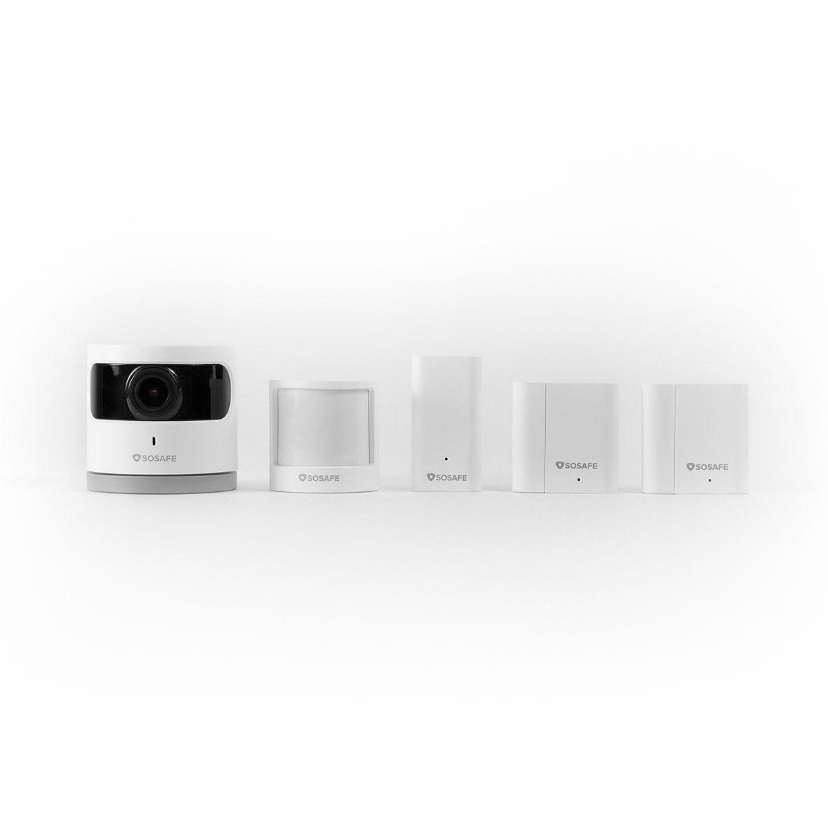 Kit De Seguridad Wi-fi Smartlab Sosafe Cámara + 3 Sensores-3