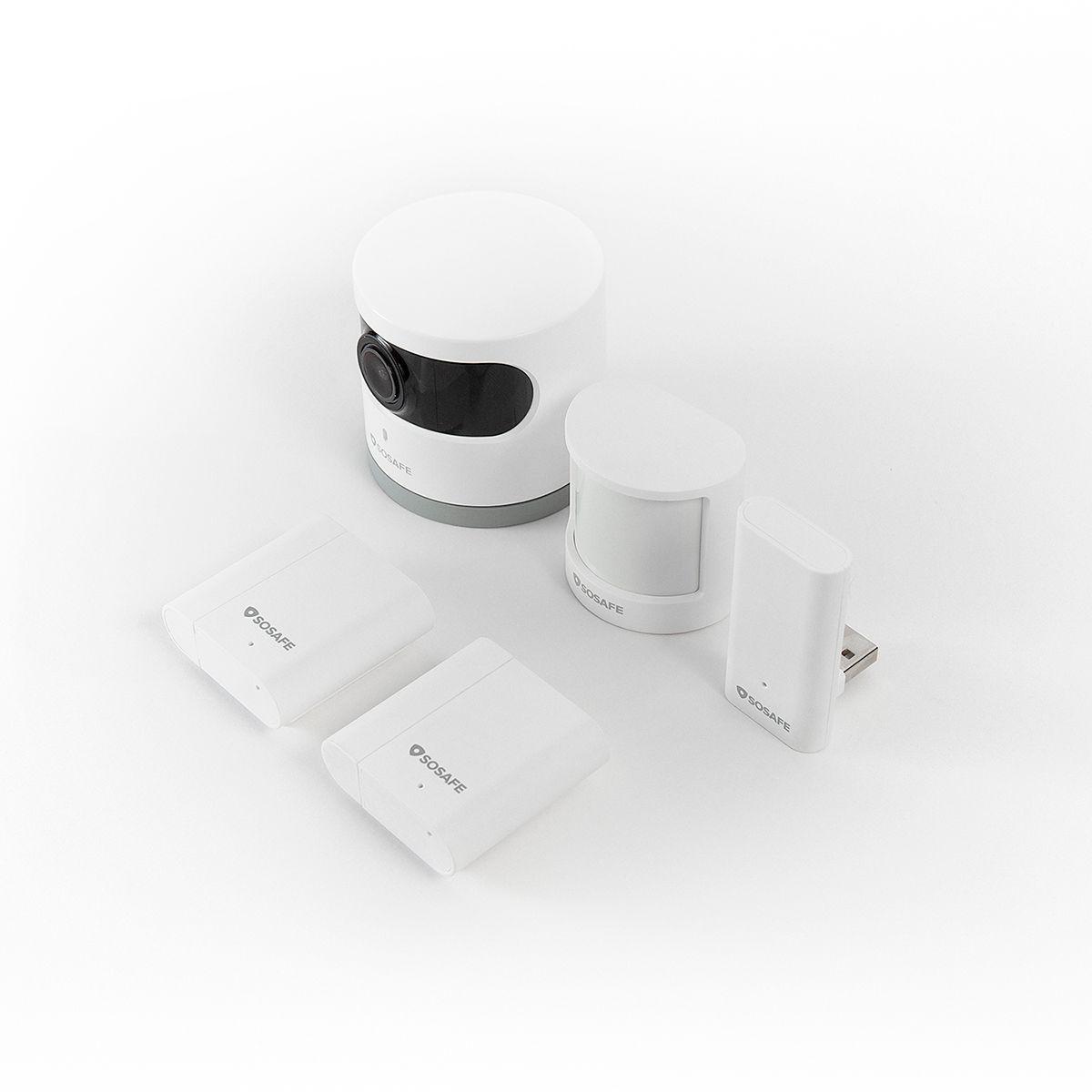 Kit De Seguridad Wi-fi Smartlab Sosafe Cámara + 3 Sensores-4